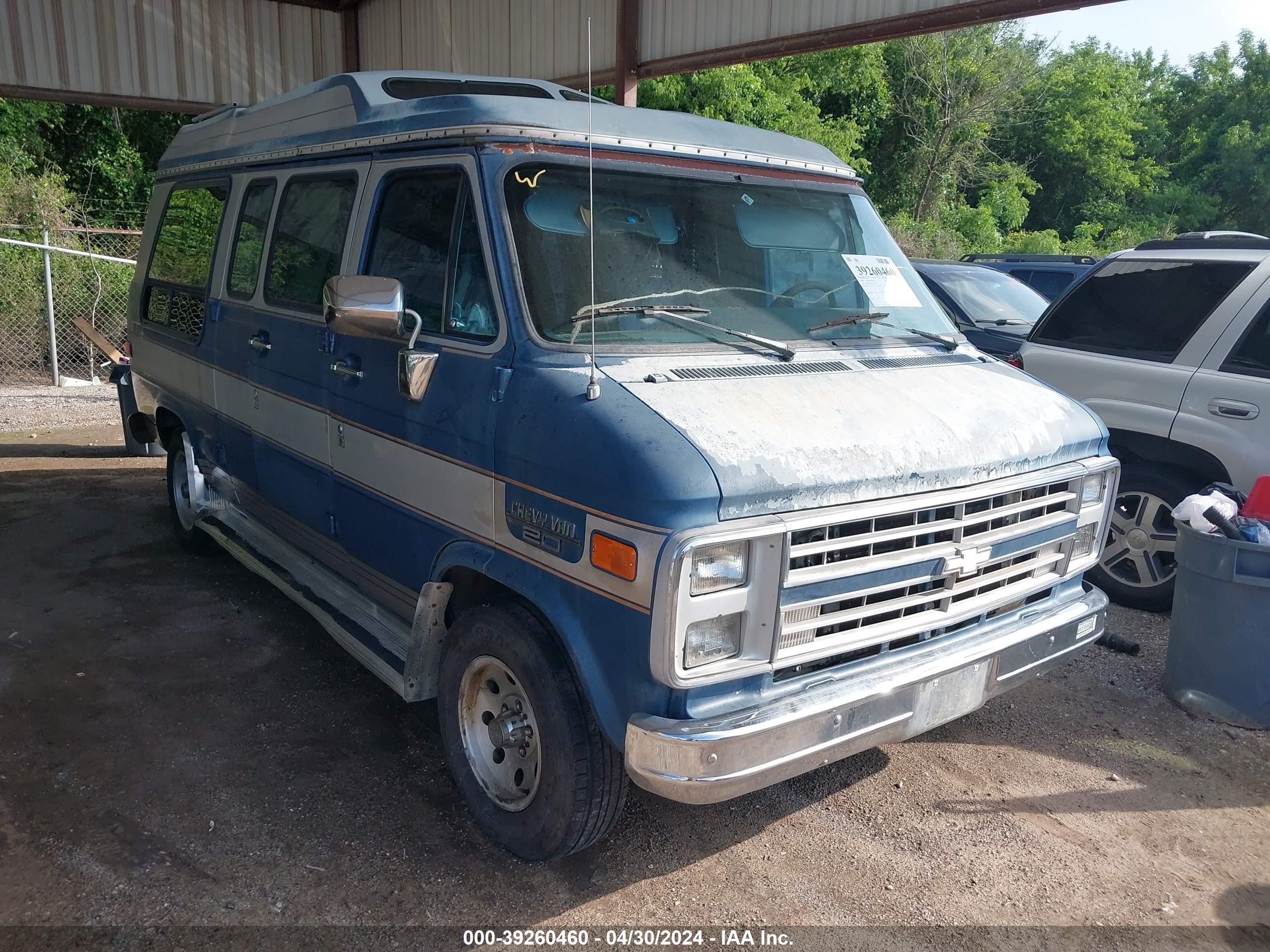 CHEVROLET VAN 1990 2gbeg25k9l4140325