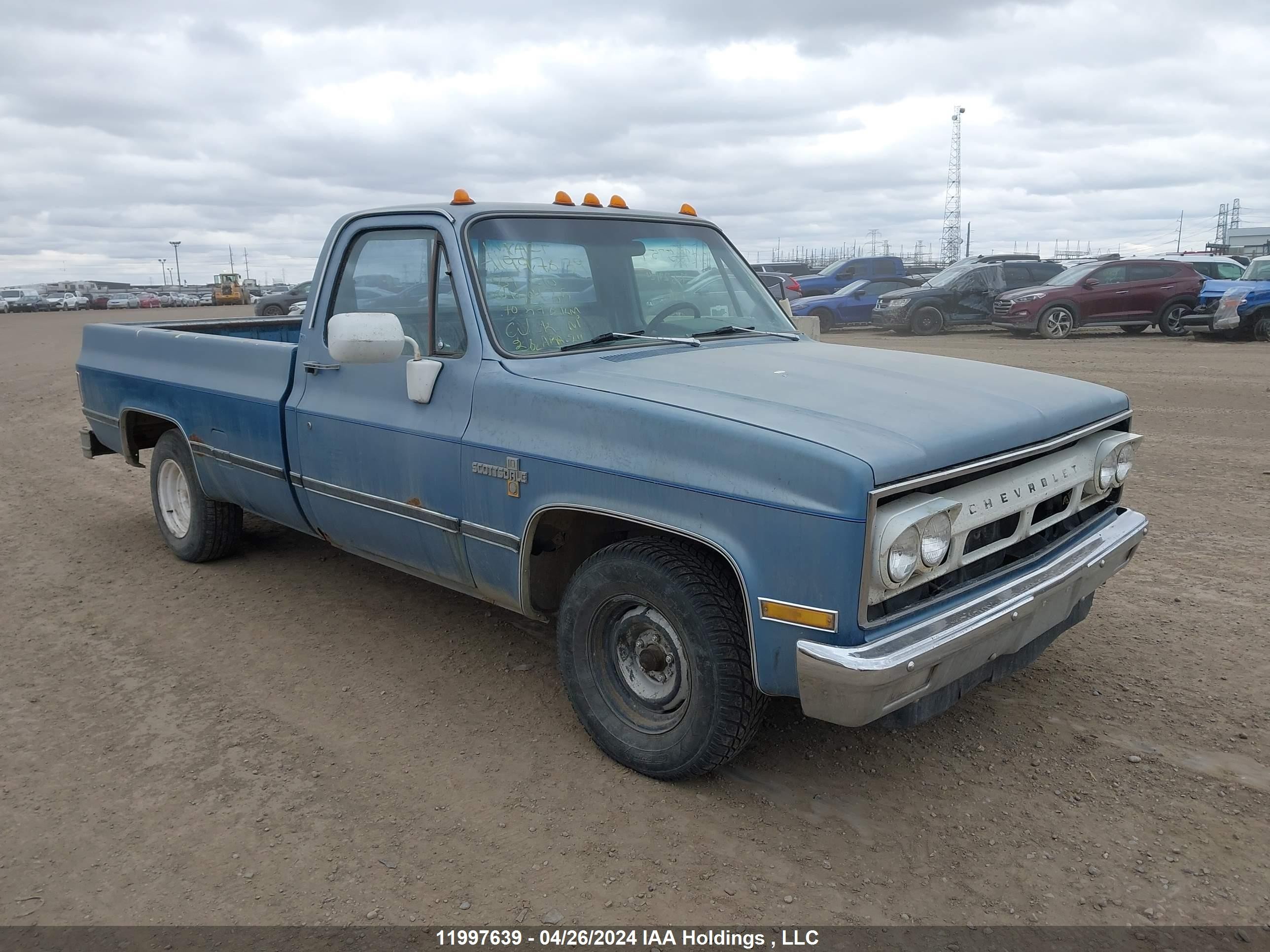 CHEVROLET C-10 1981 2gcdc14l1b1150435