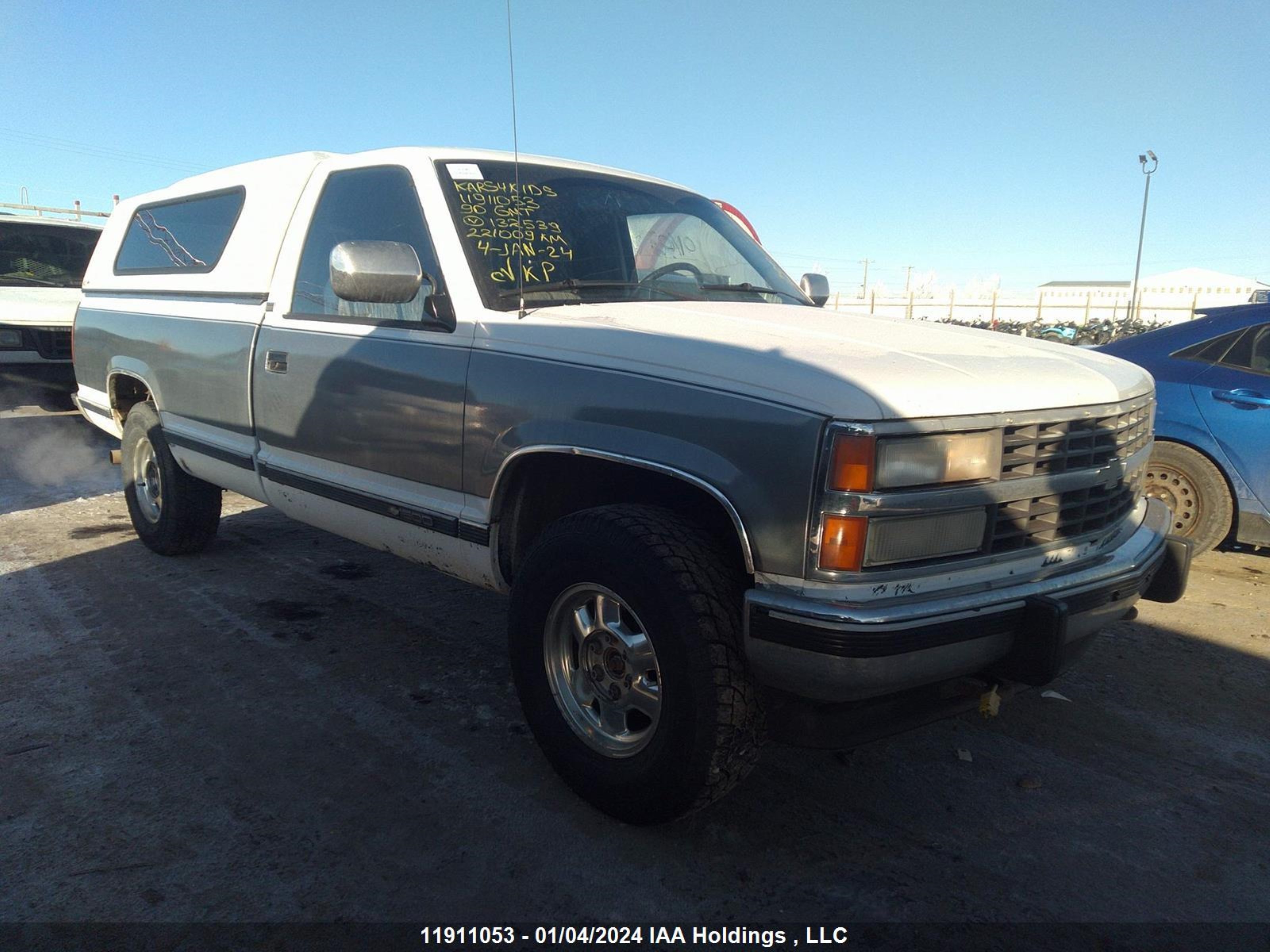 CHEVROLET GMT-400 1990 2gcdk14k6l1132539