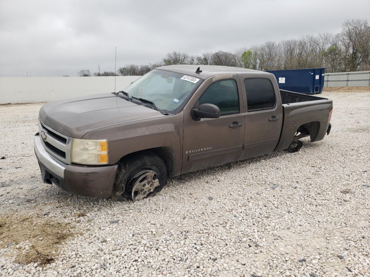 CHEVROLET SILVERADO 2008 2gcec130781180981