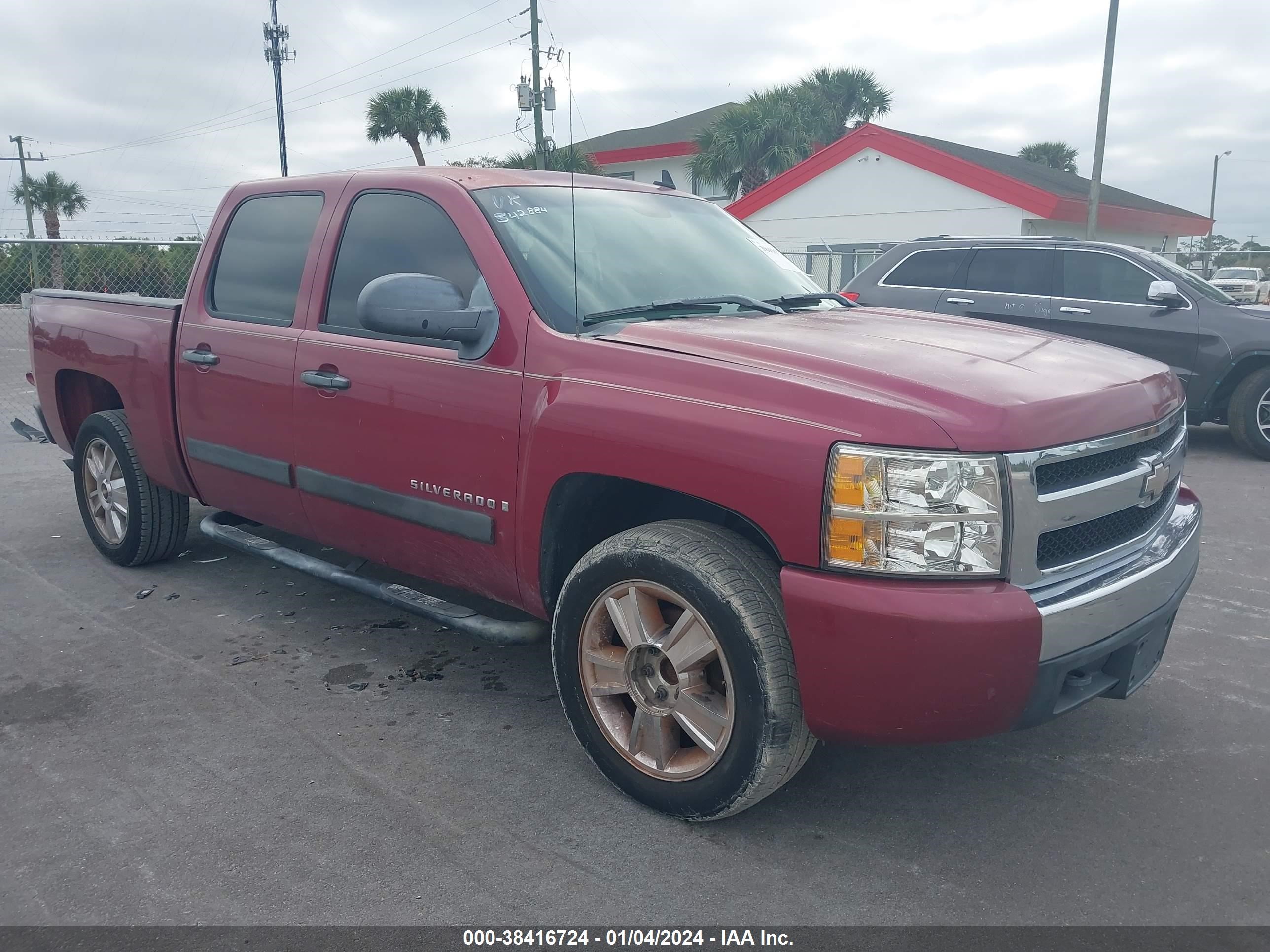 CHEVROLET SILVERADO 2007 2gcec13c071542884