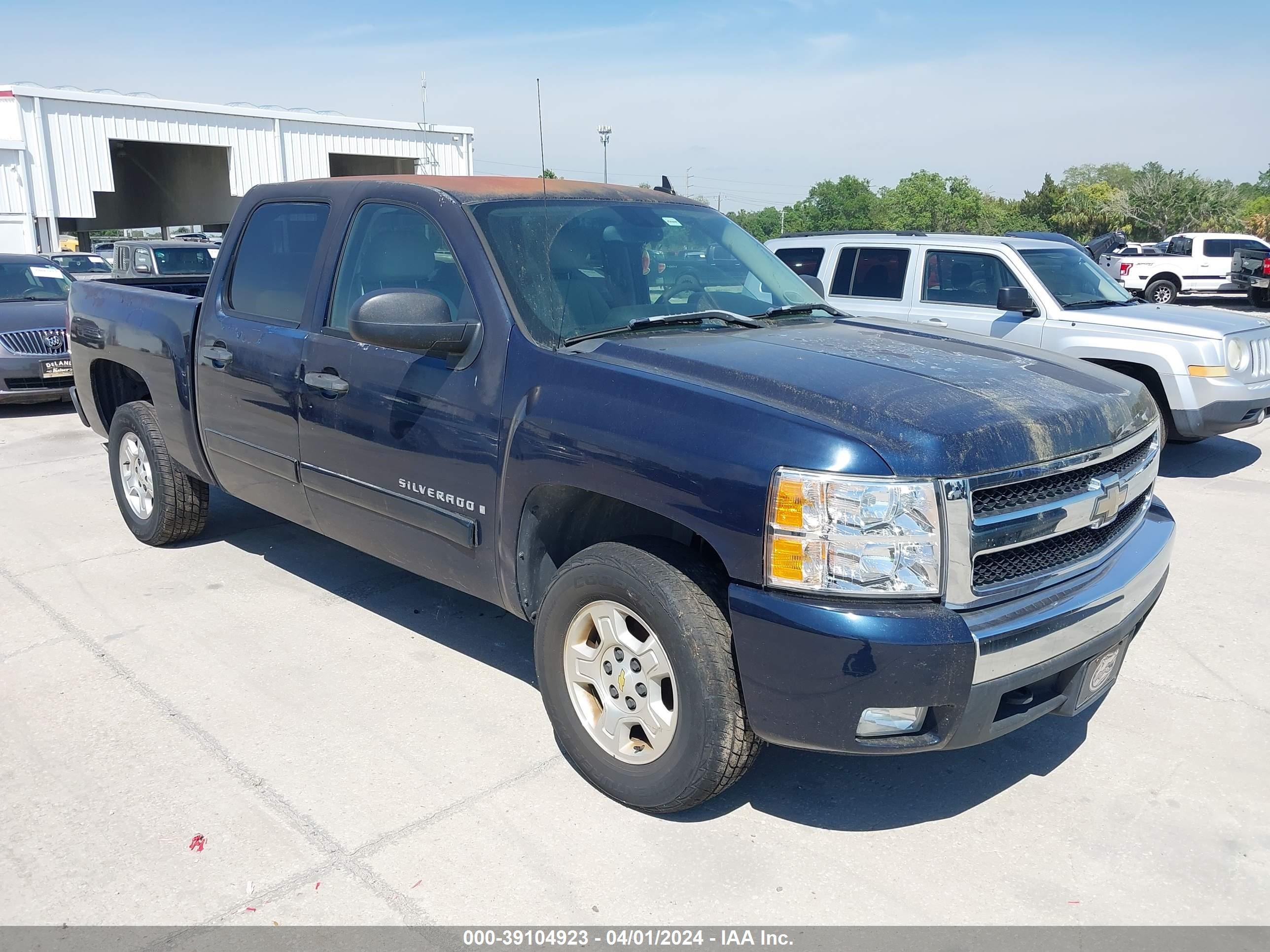 CHEVROLET SILVERADO 2007 2gcec13c071613792