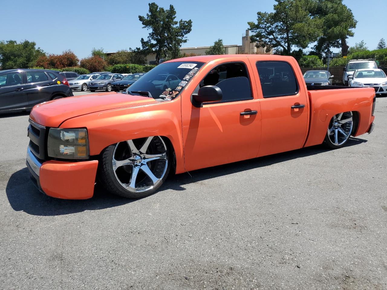 CHEVROLET SILVERADO 2007 2gcec13c771641587