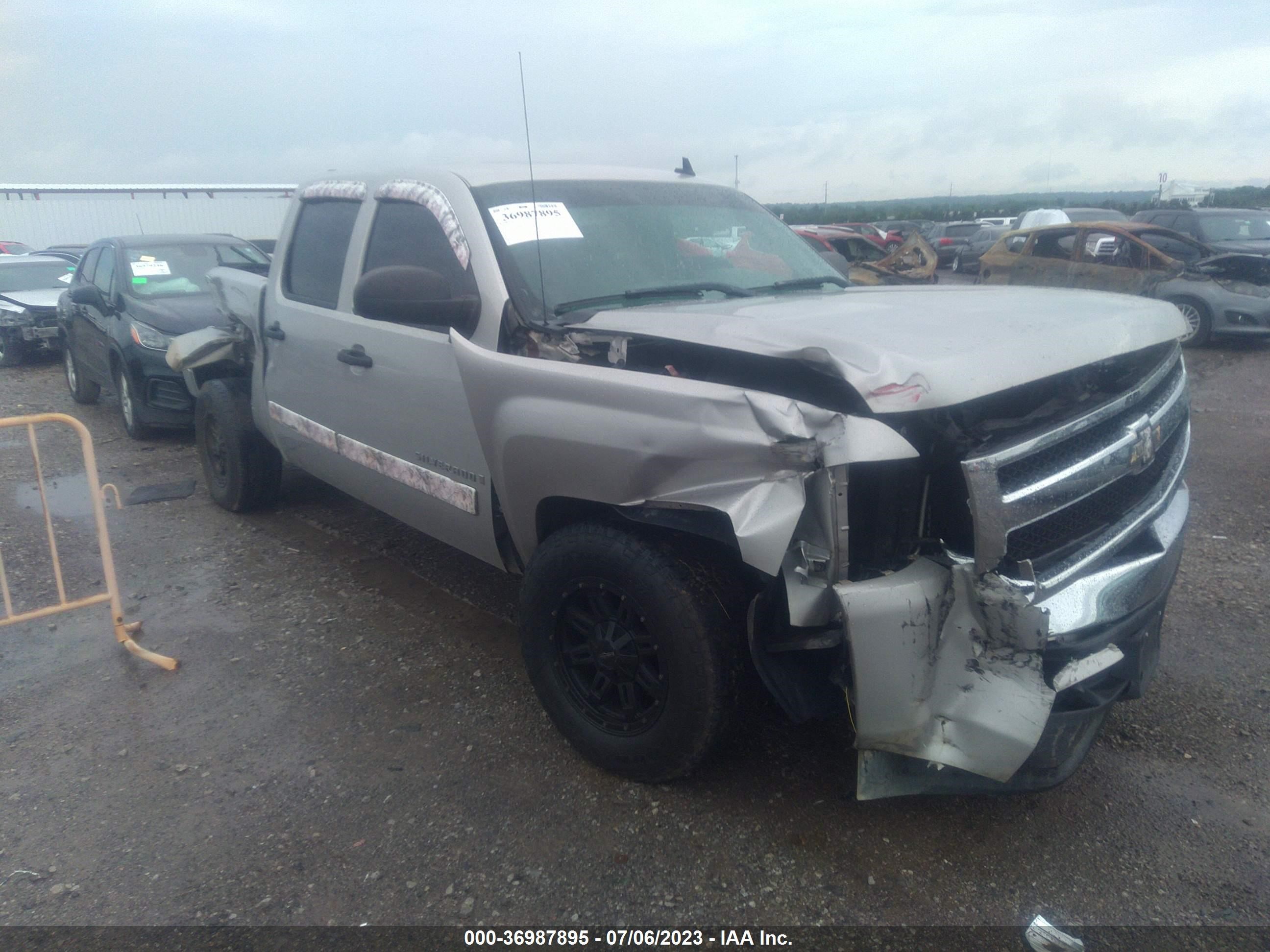 CHEVROLET SILVERADO 2007 2gcec13cx71719439