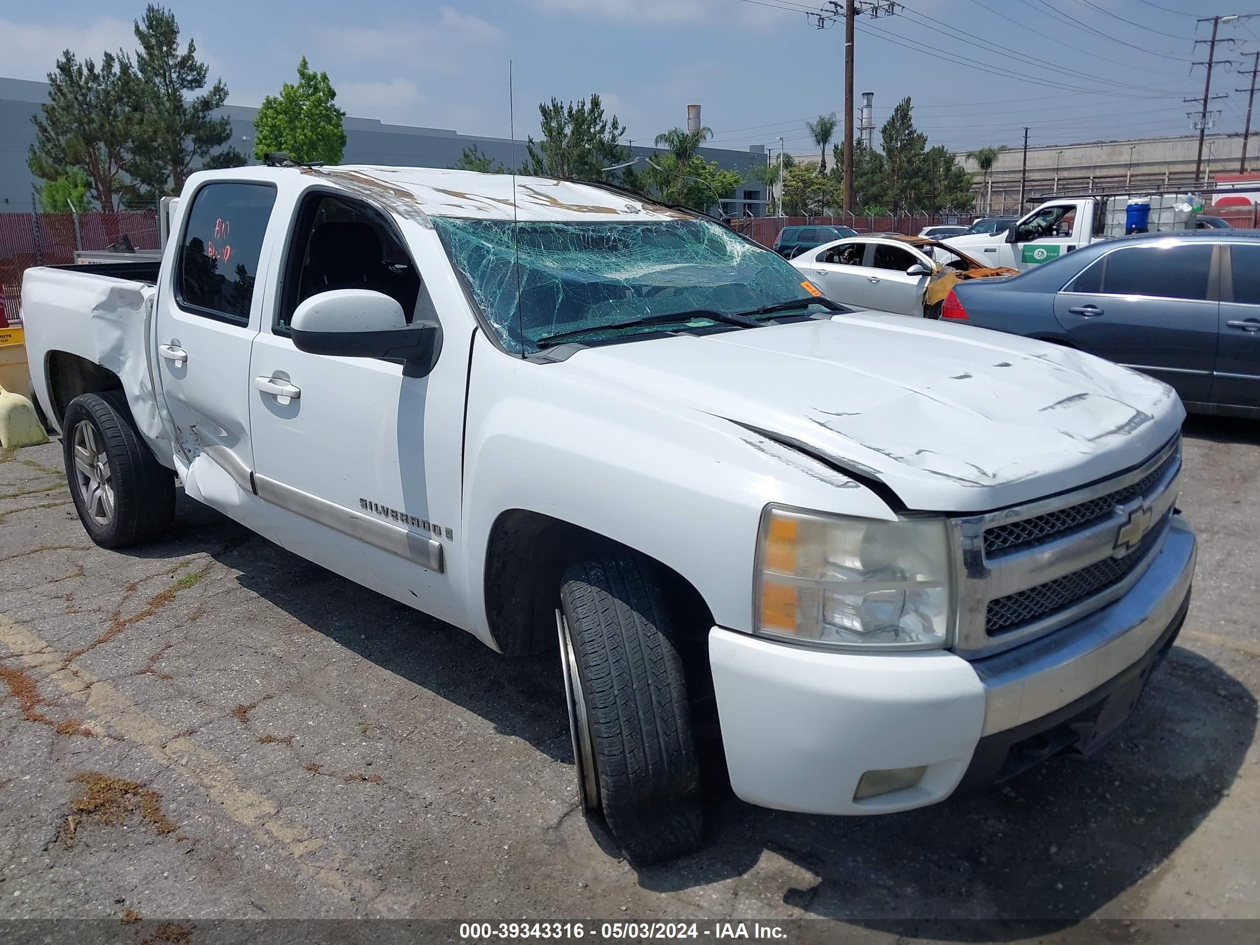 CHEVROLET SILVERADO 2008 2gcec13j681158298