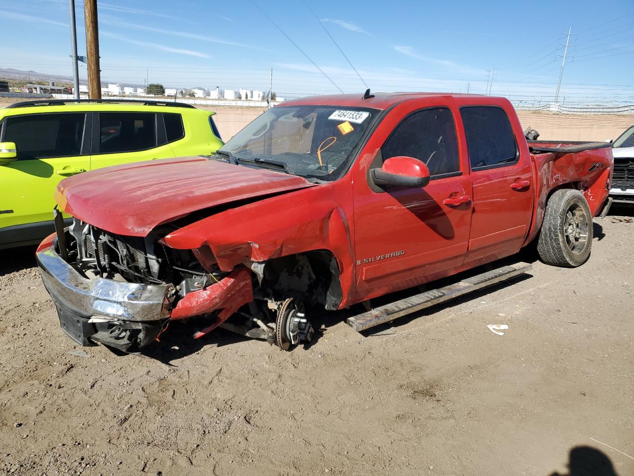 CHEVROLET SILVERADO 2008 2gcec13j881257530