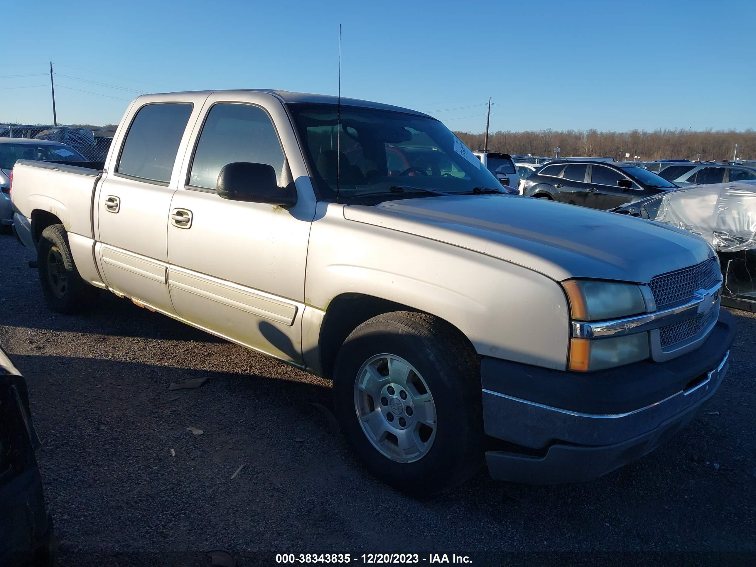 CHEVROLET SILVERADO 2004 2gcec13t141334511