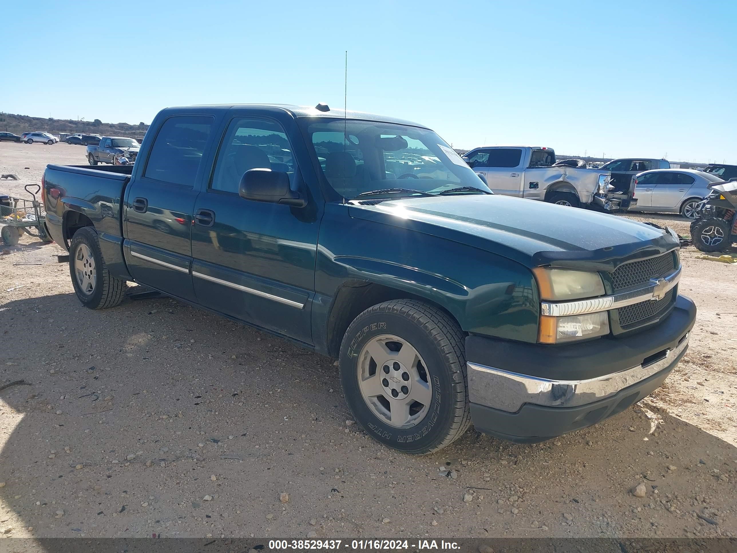 CHEVROLET SILVERADO 2005 2gcec13t151195062