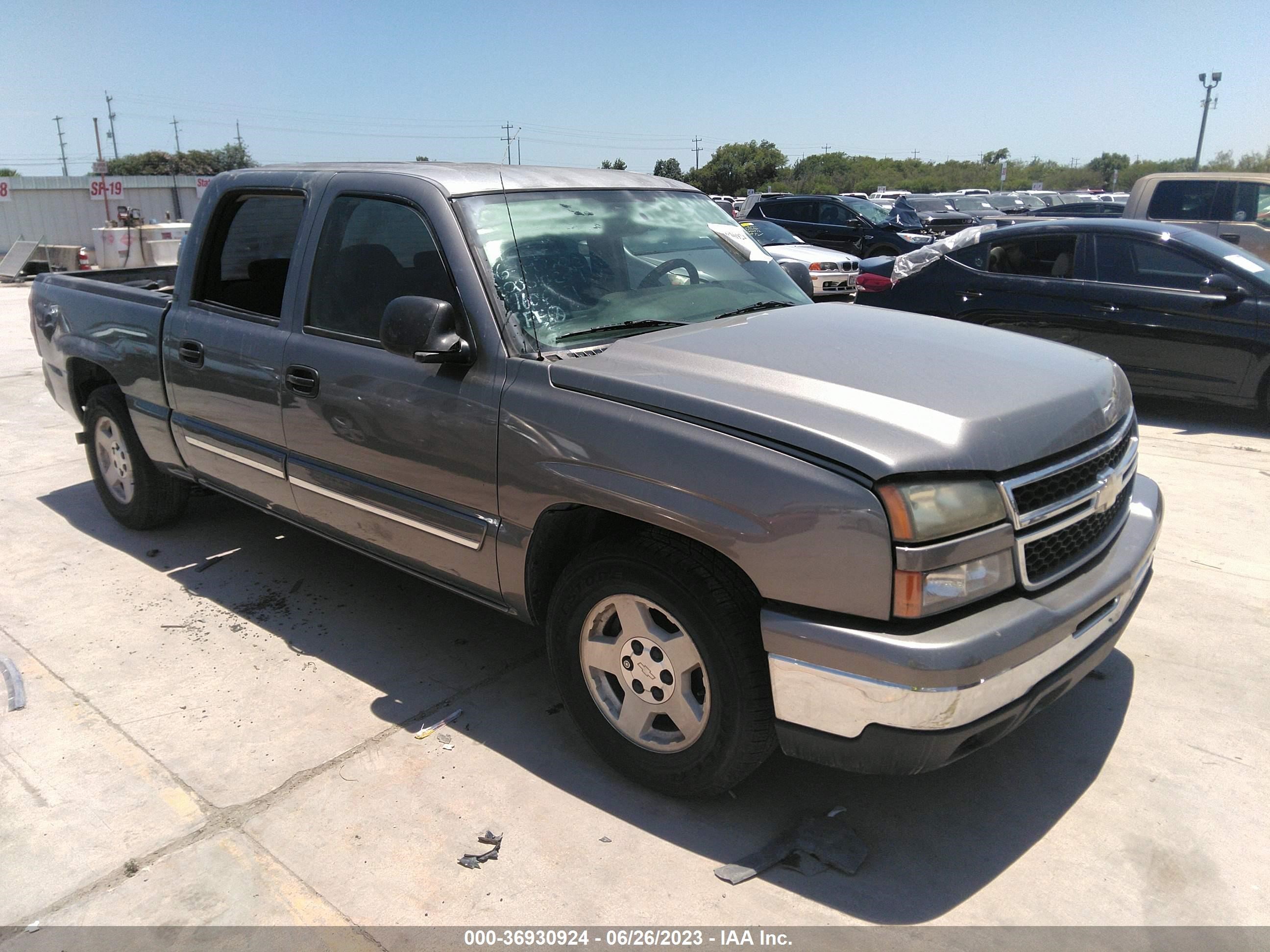 CHEVROLET SILVERADO 2006 2gcec13t161160684