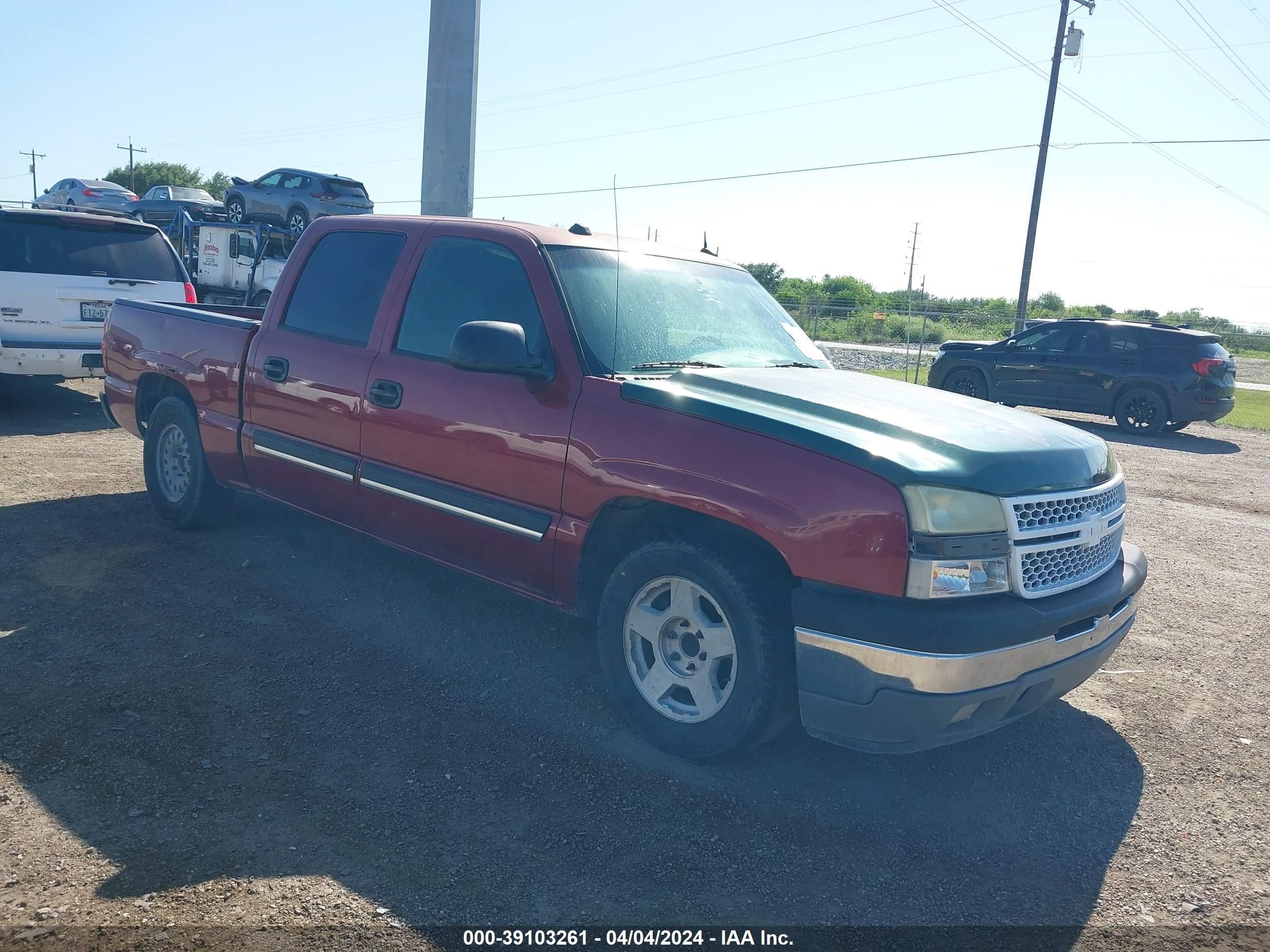 CHEVROLET SILVERADO 2005 2gcec13t351364238