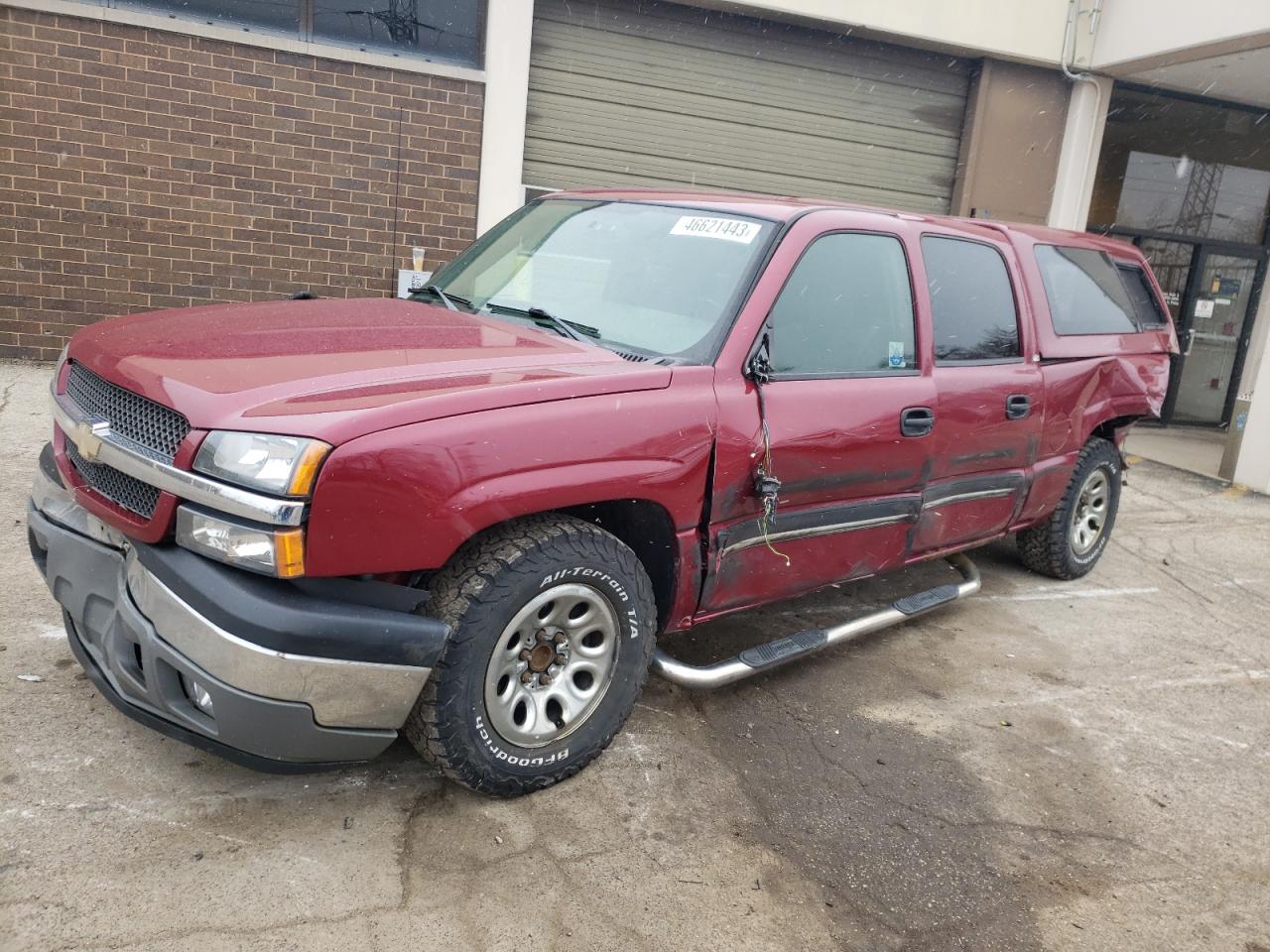 CHEVROLET SILVERADO 2005 2gcec13t551287436