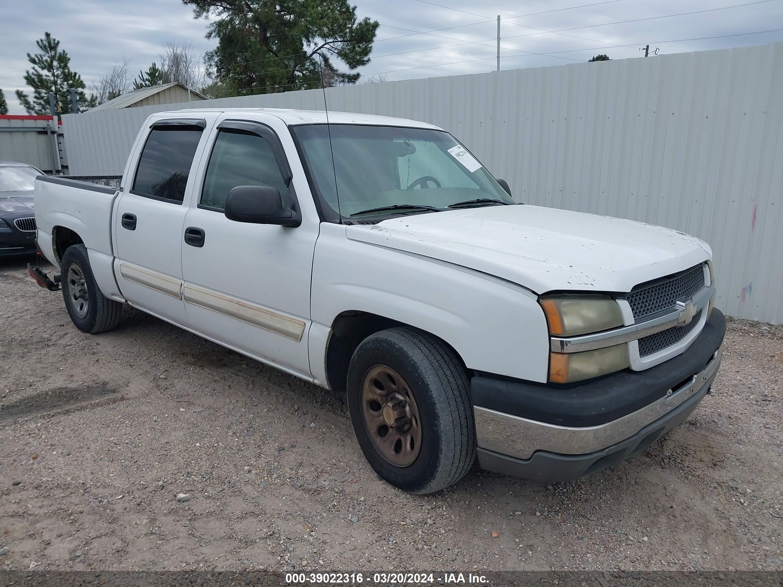 CHEVROLET SILVERADO 2005 2gcec13t651310173