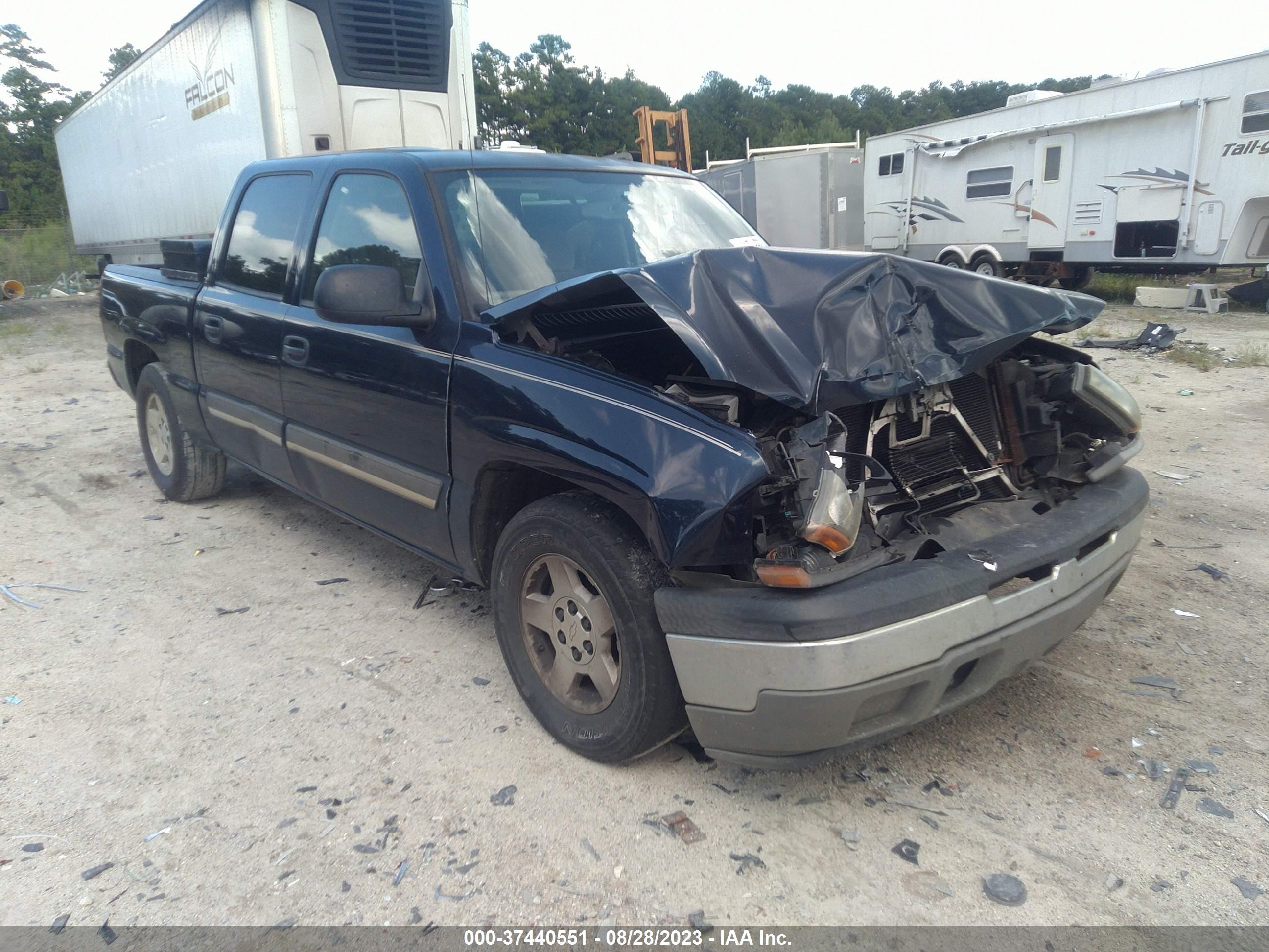 CHEVROLET SILVERADO 2005 2gcec13t651382152