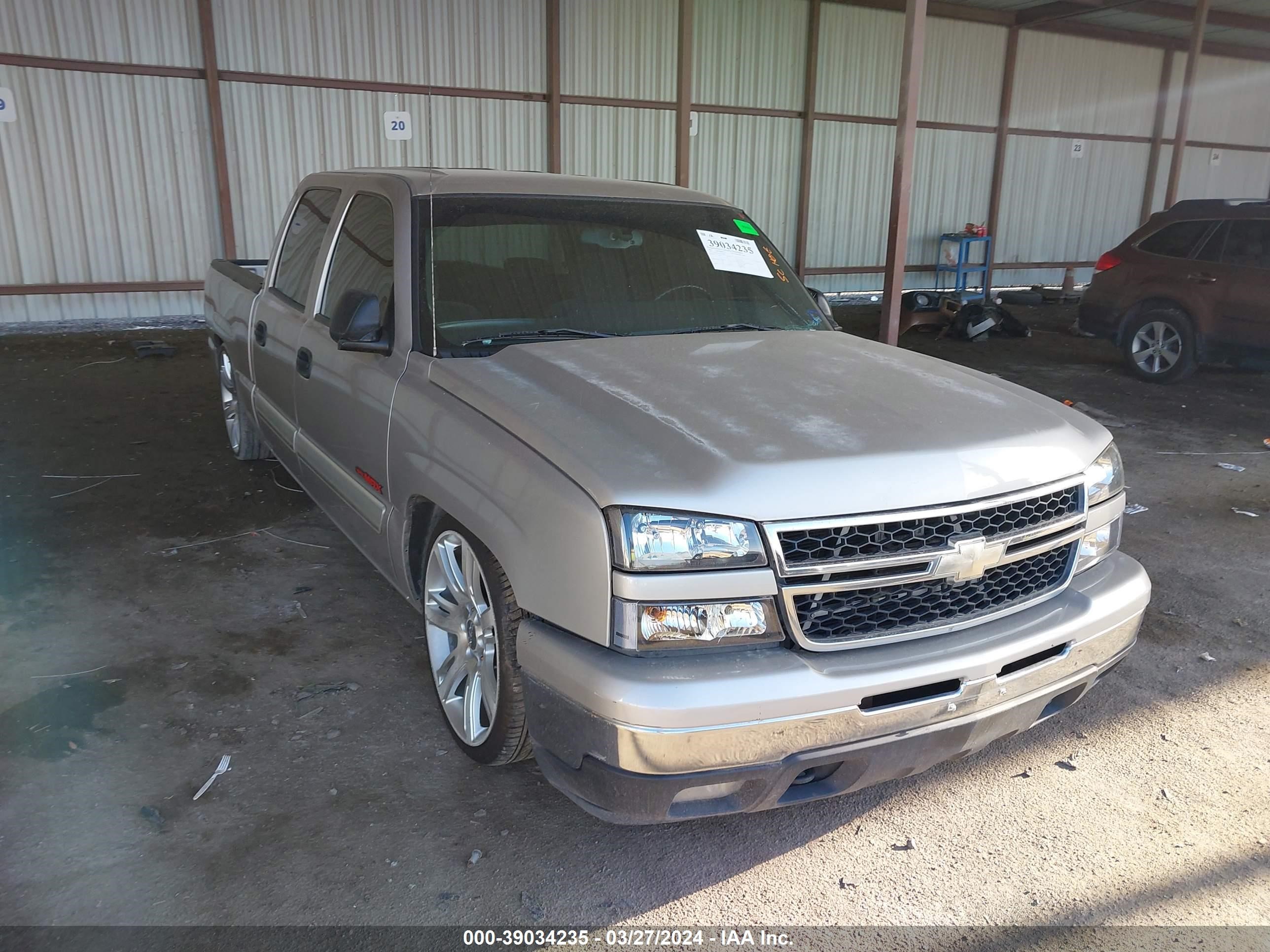 CHEVROLET SILVERADO 2006 2gcec13t661196029