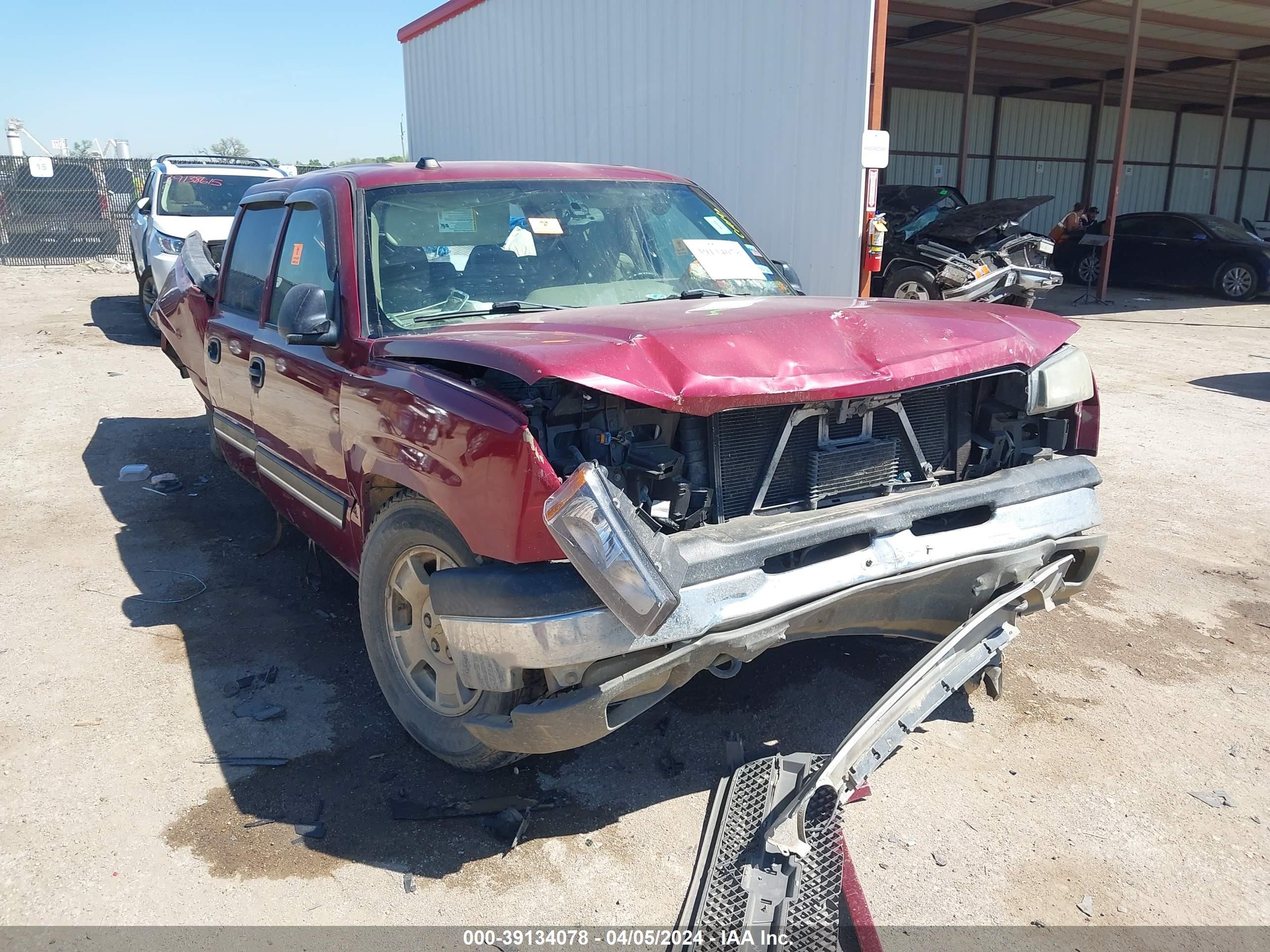 CHEVROLET SILVERADO 2004 2gcec13t841350642