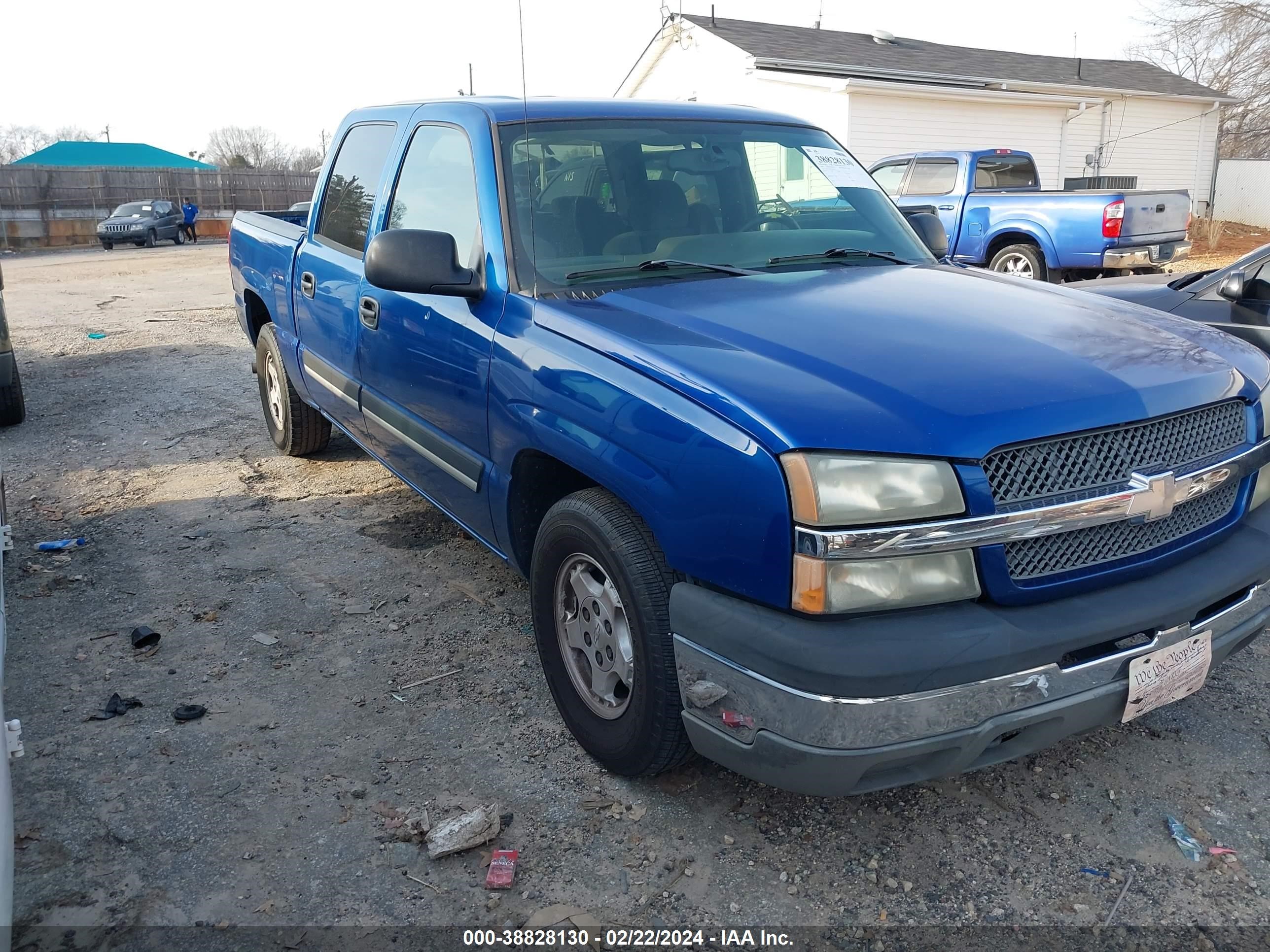 CHEVROLET SILVERADO 2004 2gcec13t841367618