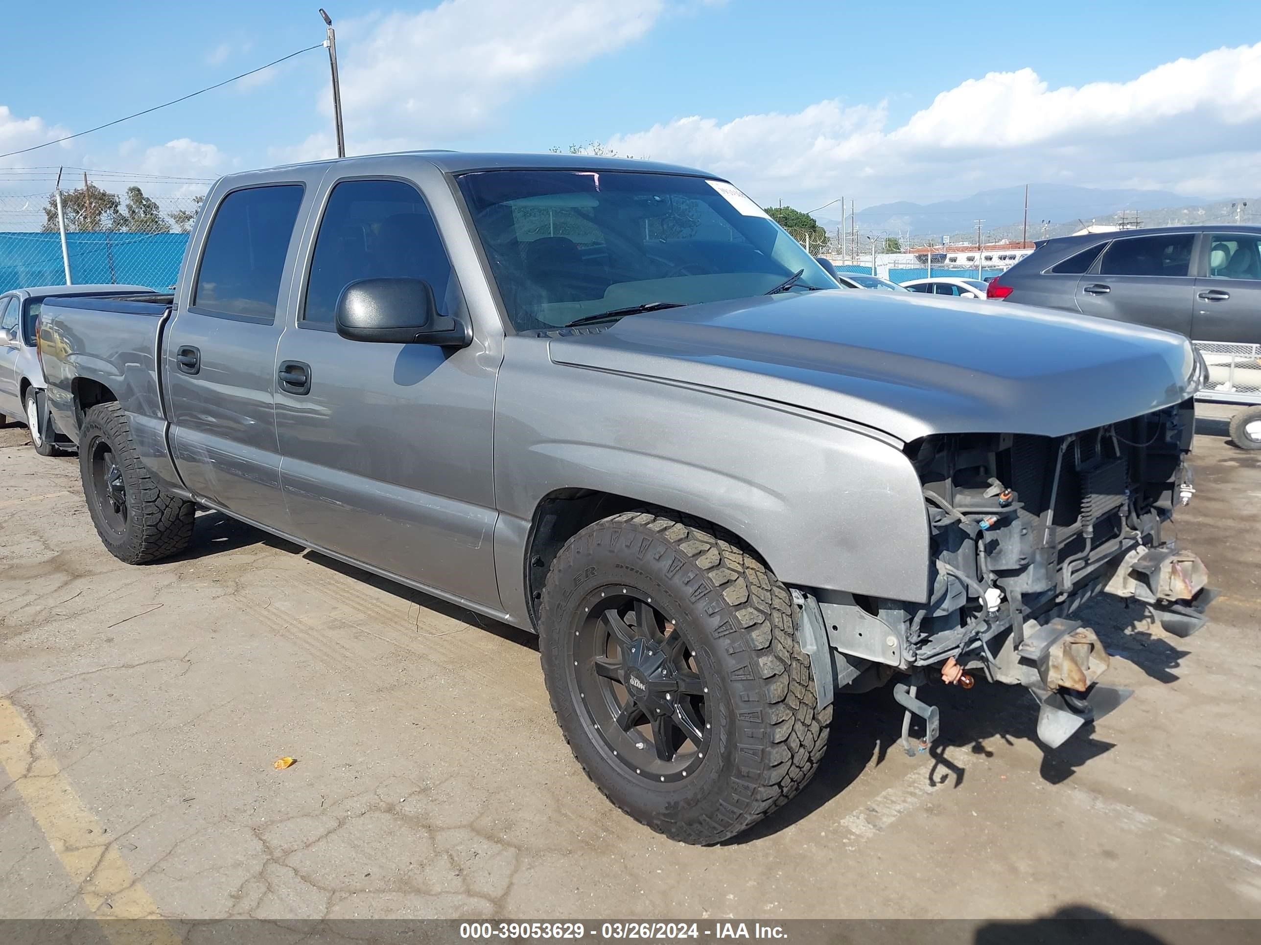 CHEVROLET SILVERADO 2006 2gcec13t861205703