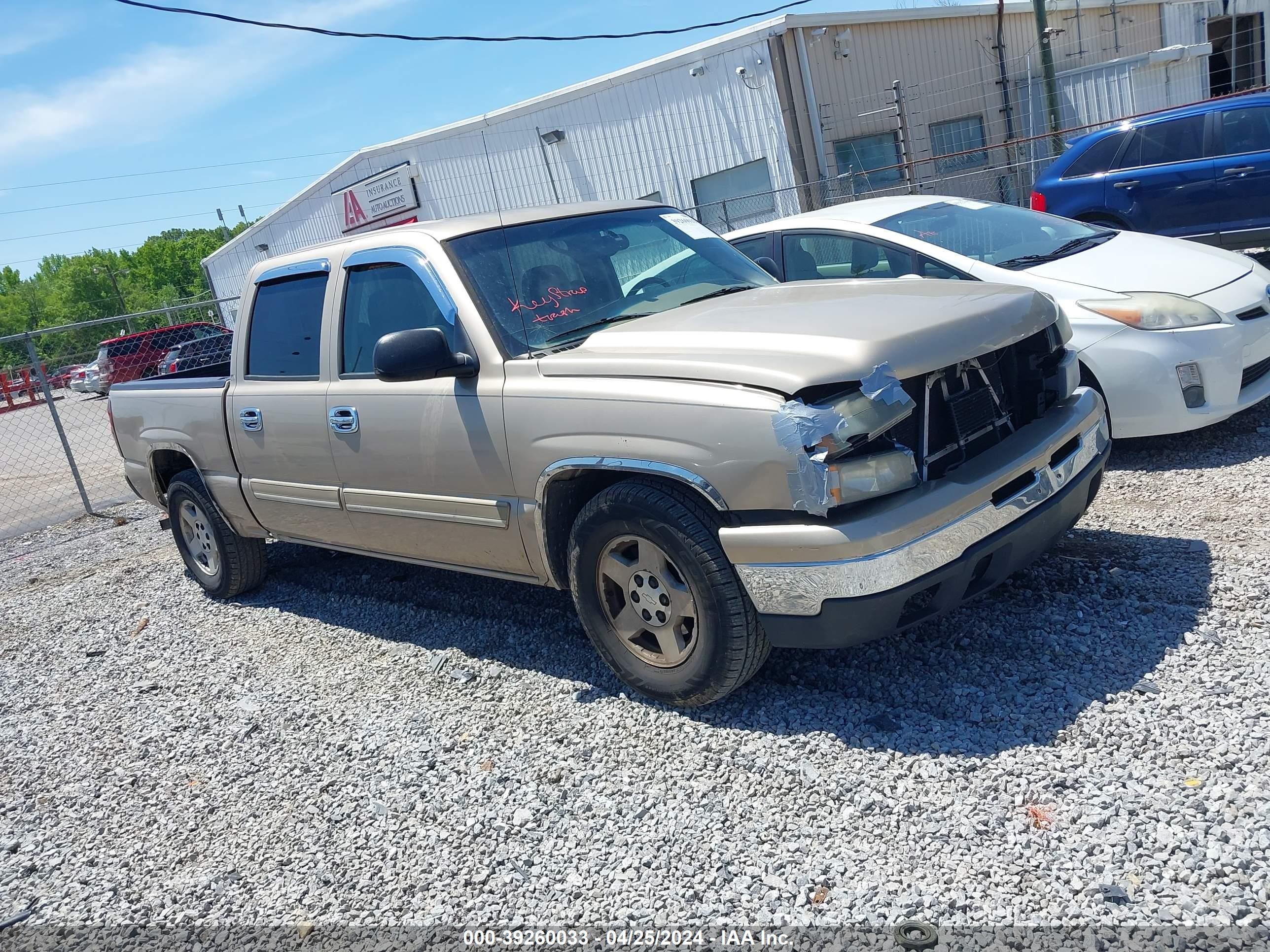 CHEVROLET SILVERADO 2006 2gcec13tx61132480