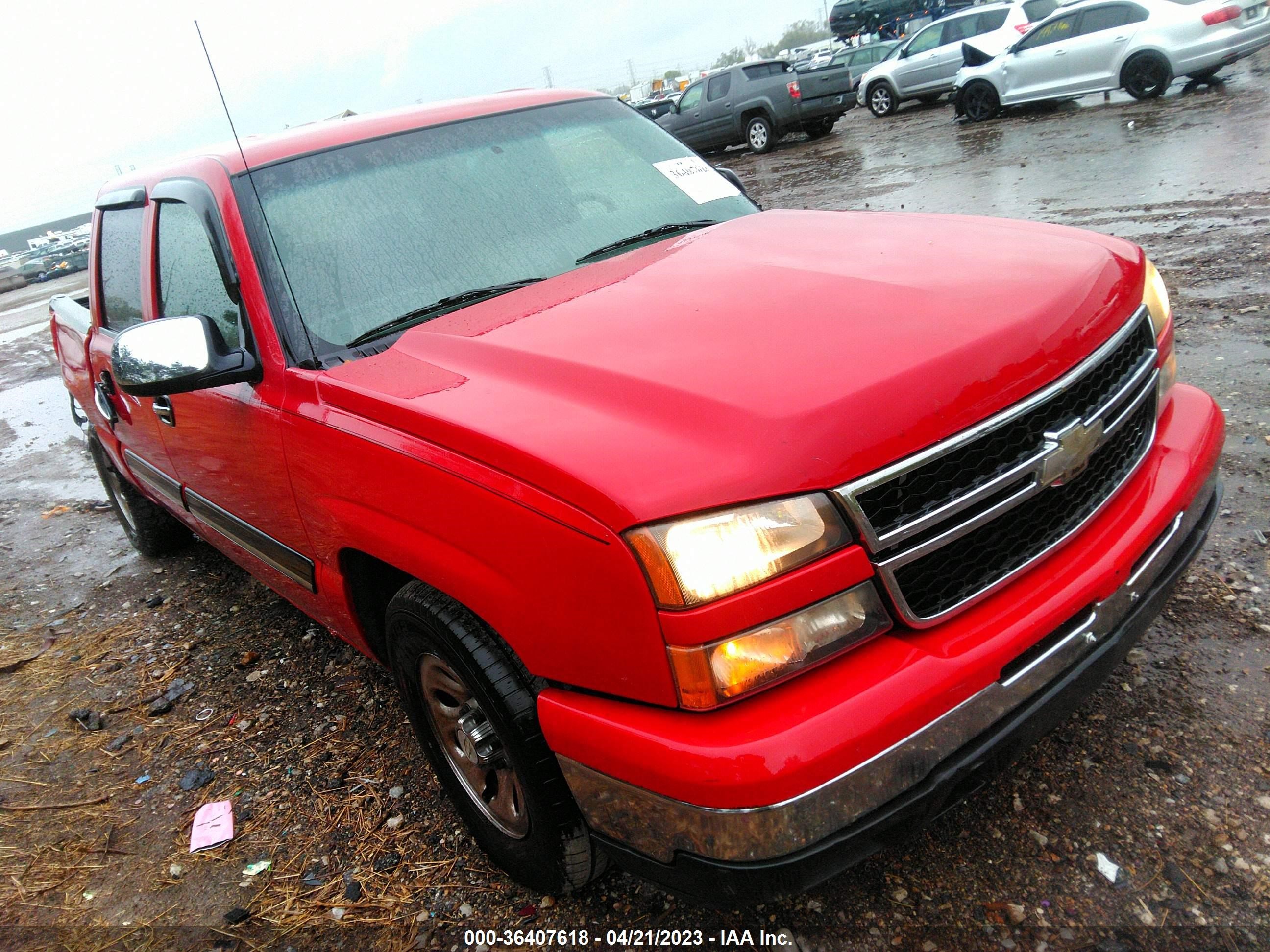 CHEVROLET SILVERADO 2006 2gcec13v261332223