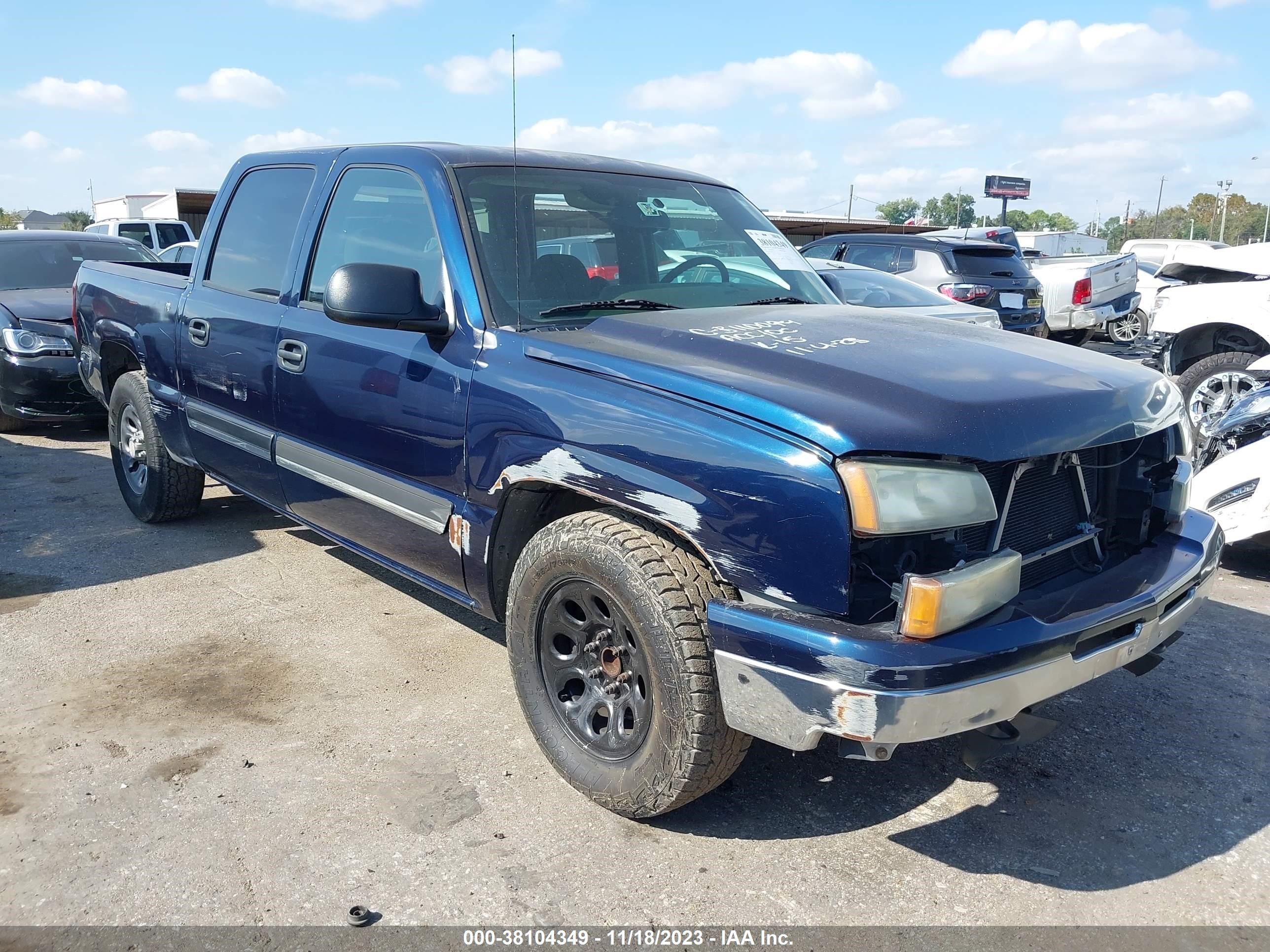 CHEVROLET SILVERADO 2006 2gcec13v861212331