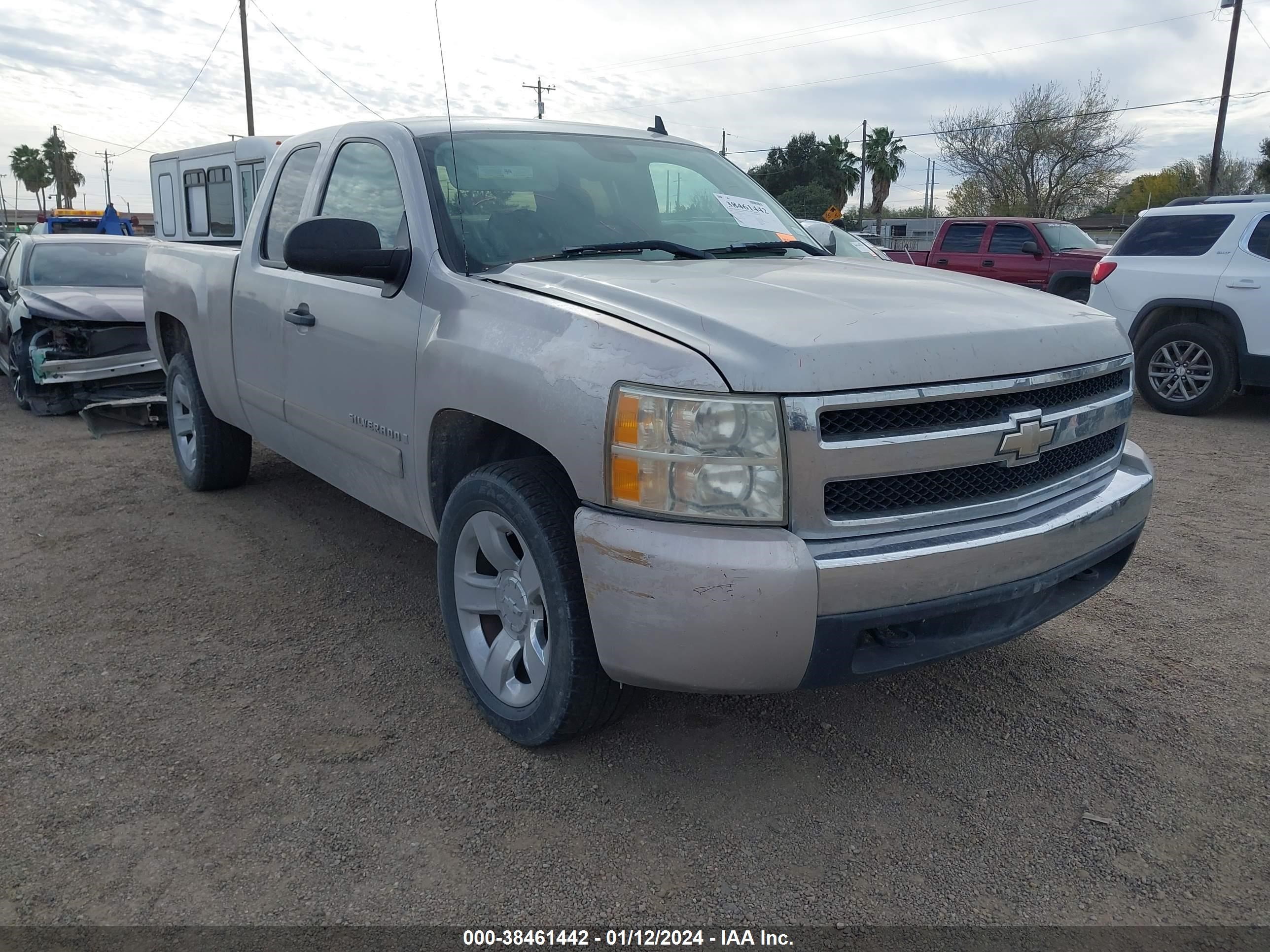 CHEVROLET SILVERADO 2008 2gcec19c081129193