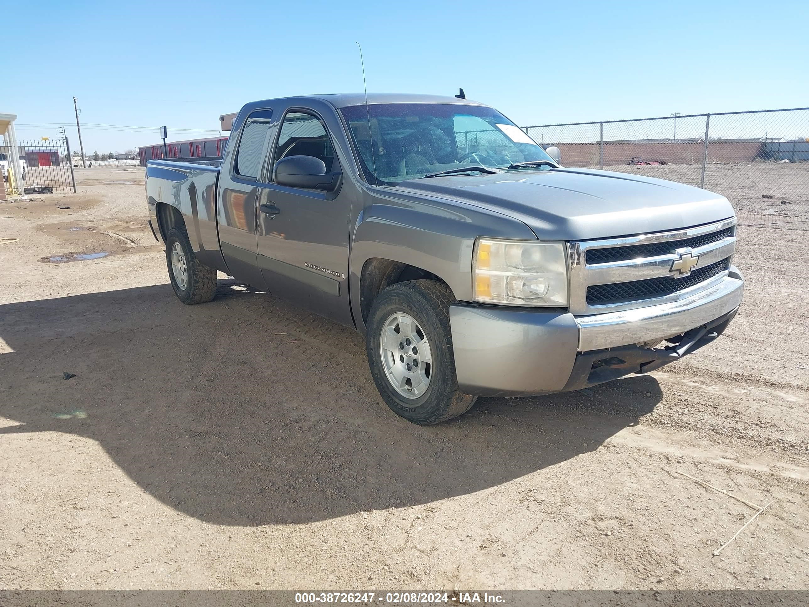 CHEVROLET SILVERADO 2007 2gcec19c271612859