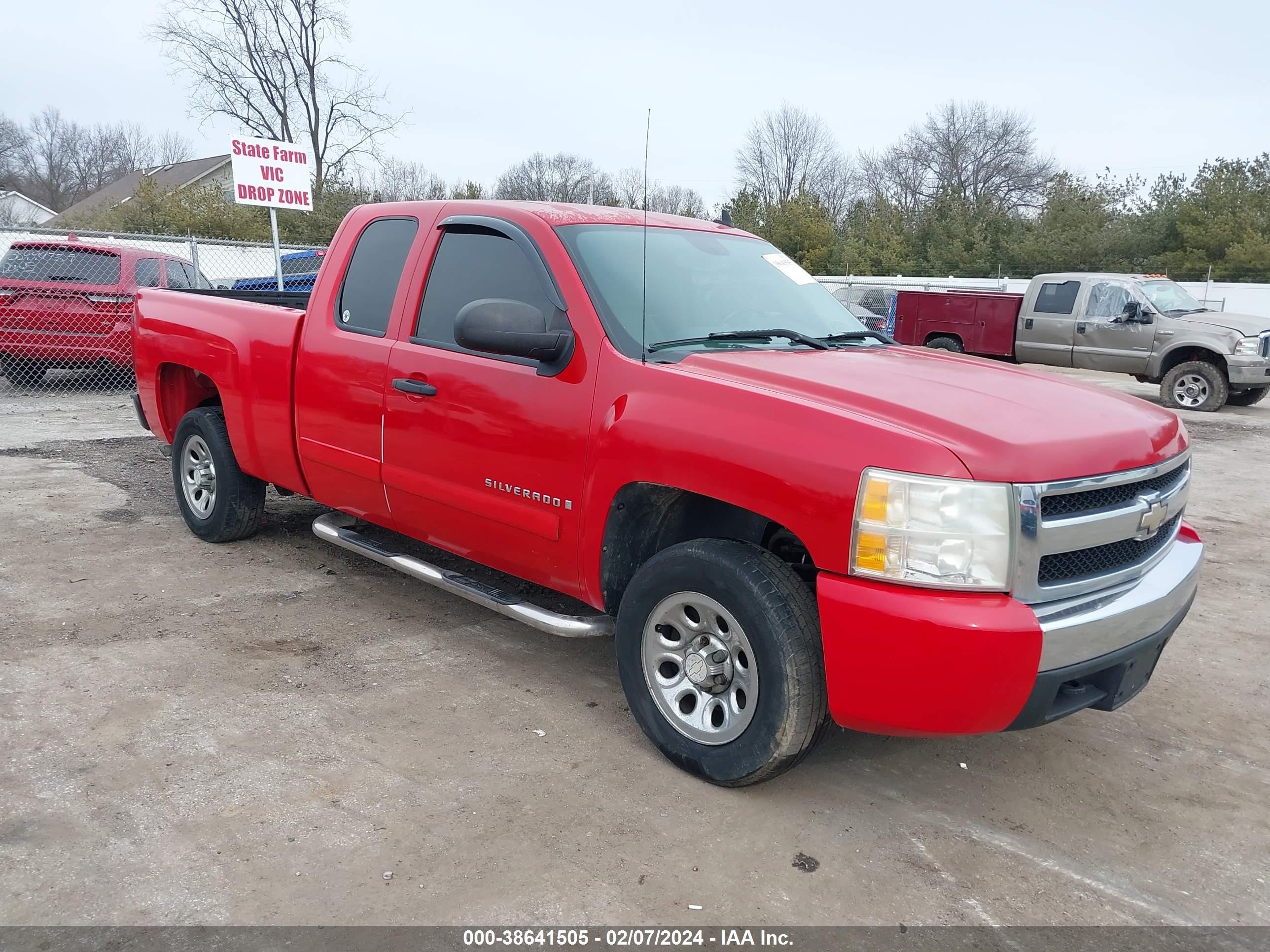 CHEVROLET SILVERADO 2008 2gcec19c681251346