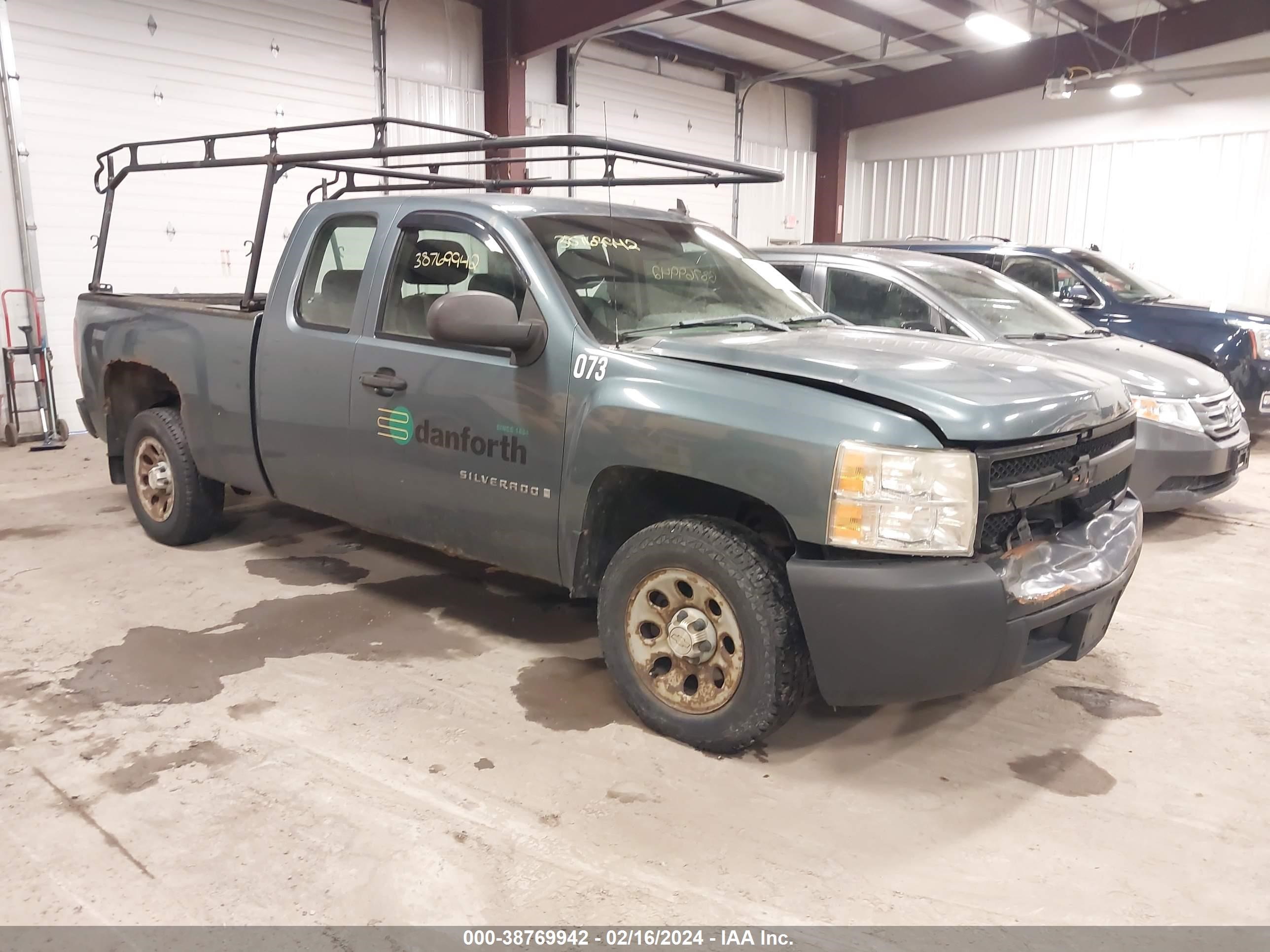 CHEVROLET SILVERADO 2008 2gcec19c681308337