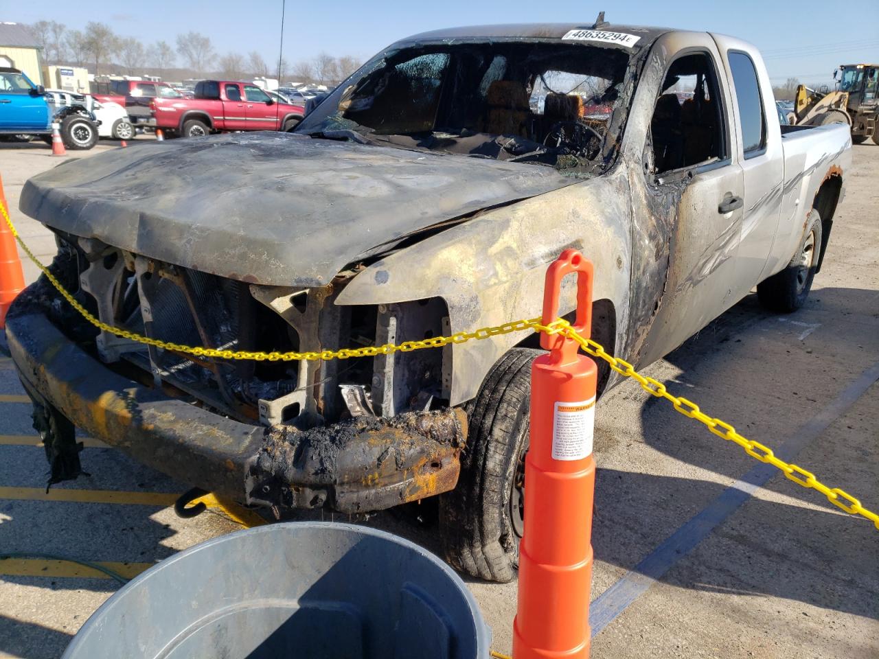 CHEVROLET SILVERADO 2007 2gcec19c871597753