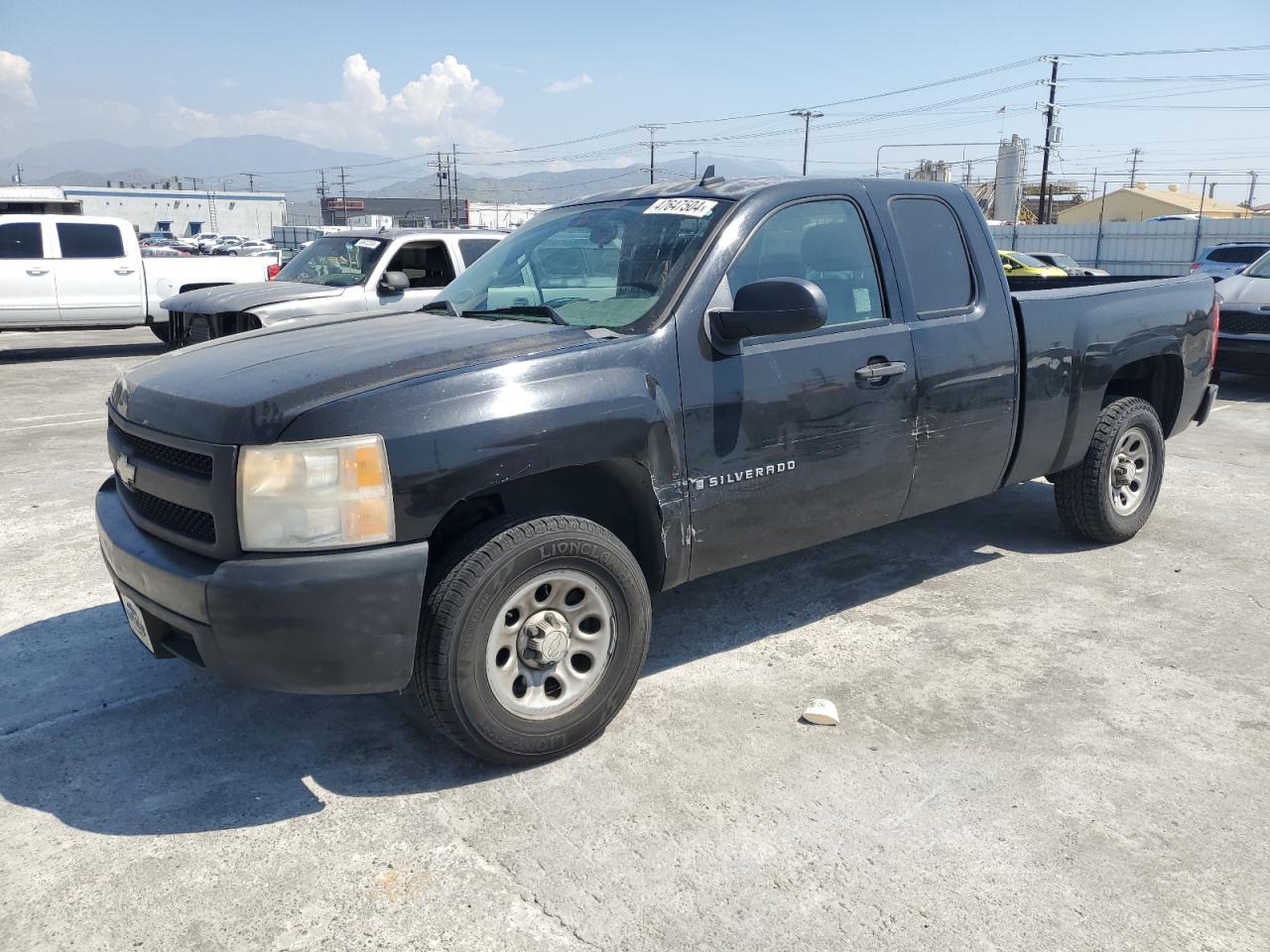 CHEVROLET SILVERADO 2007 2gcec19c971649343