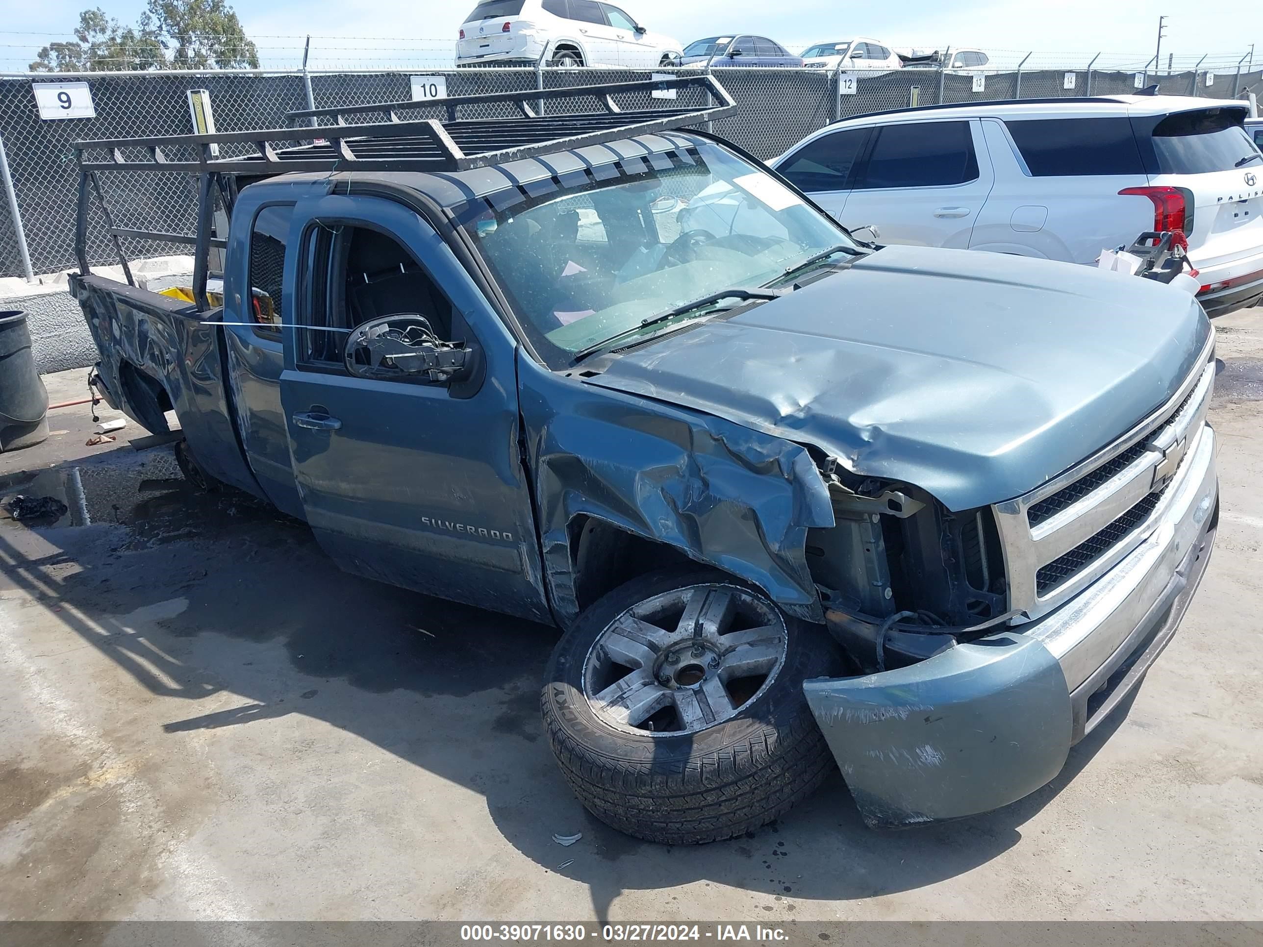 CHEVROLET SILVERADO 2008 2gcec19j081139267