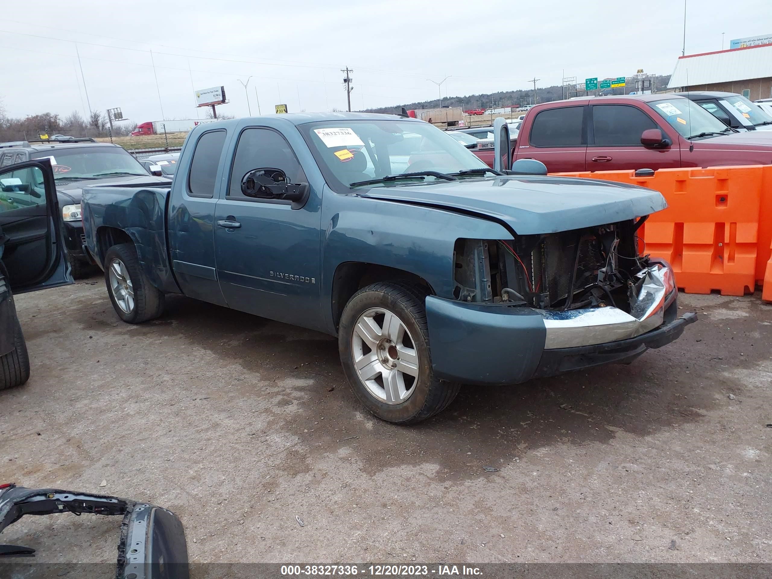 CHEVROLET SILVERADO 2008 2gcec19j081242530