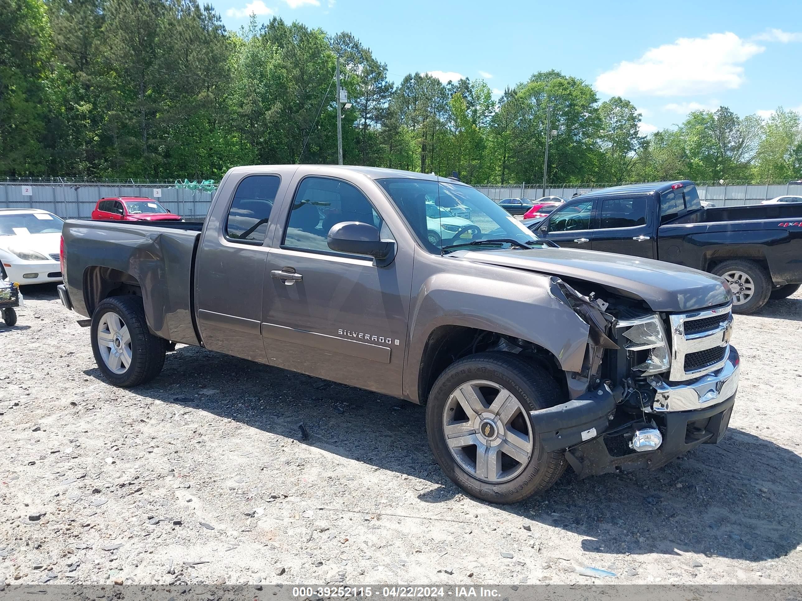 CHEVROLET SILVERADO 2008 2gcec19j781146586