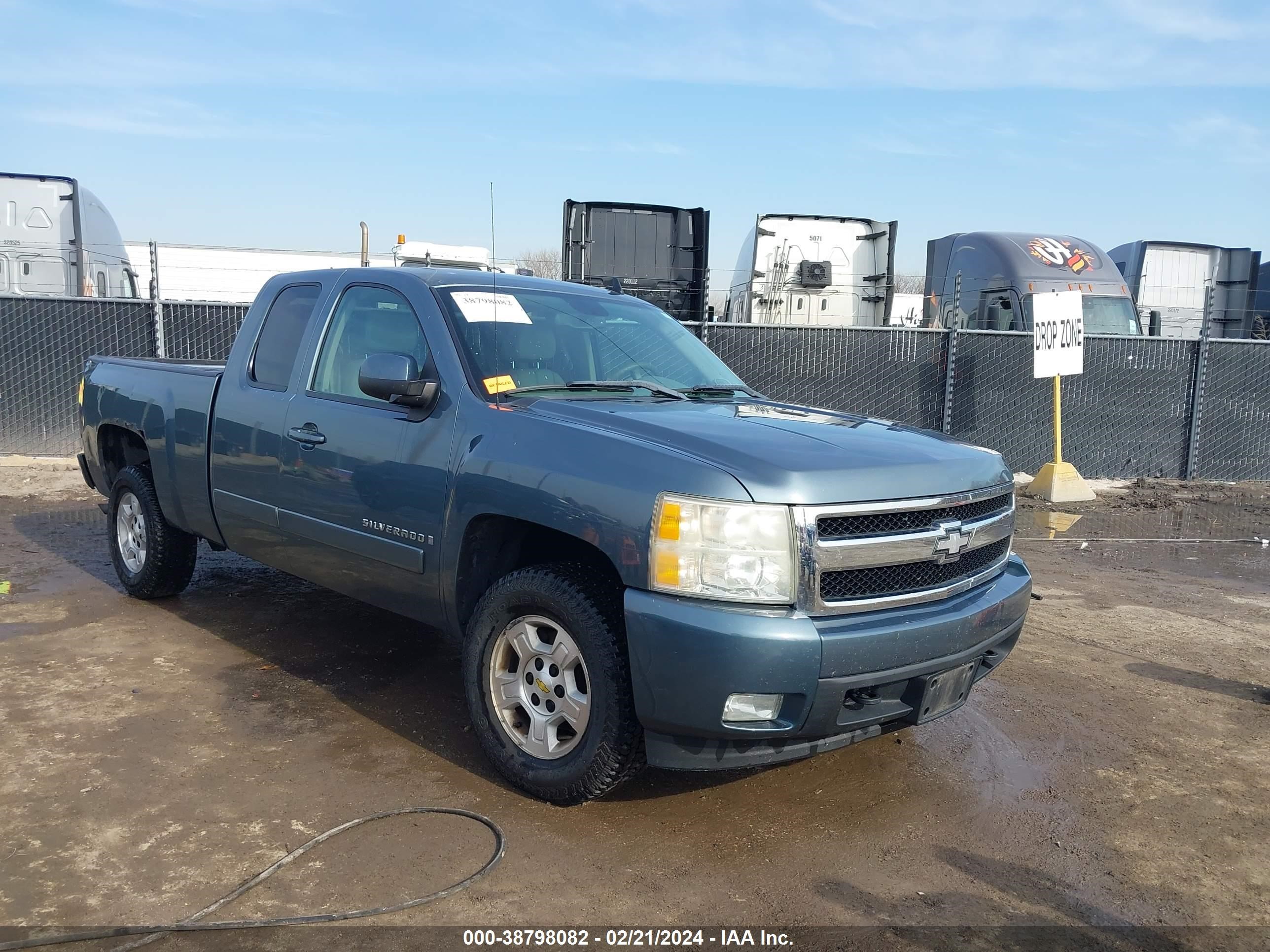 CHEVROLET SILVERADO 2008 2gcec19j881294049