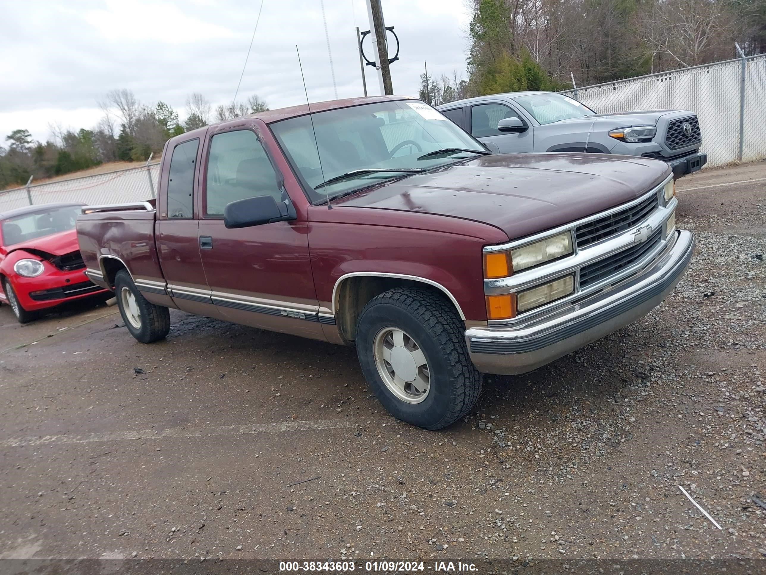 CHEVROLET S-10 PICKUP 1997 2gcec19r1v1228671