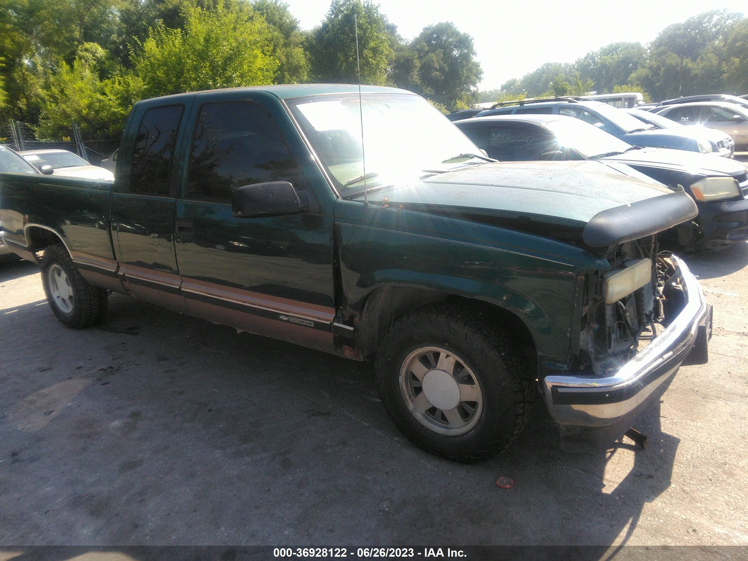 CHEVROLET S-10 PICKUP 1997 2gcec19r3v1172121