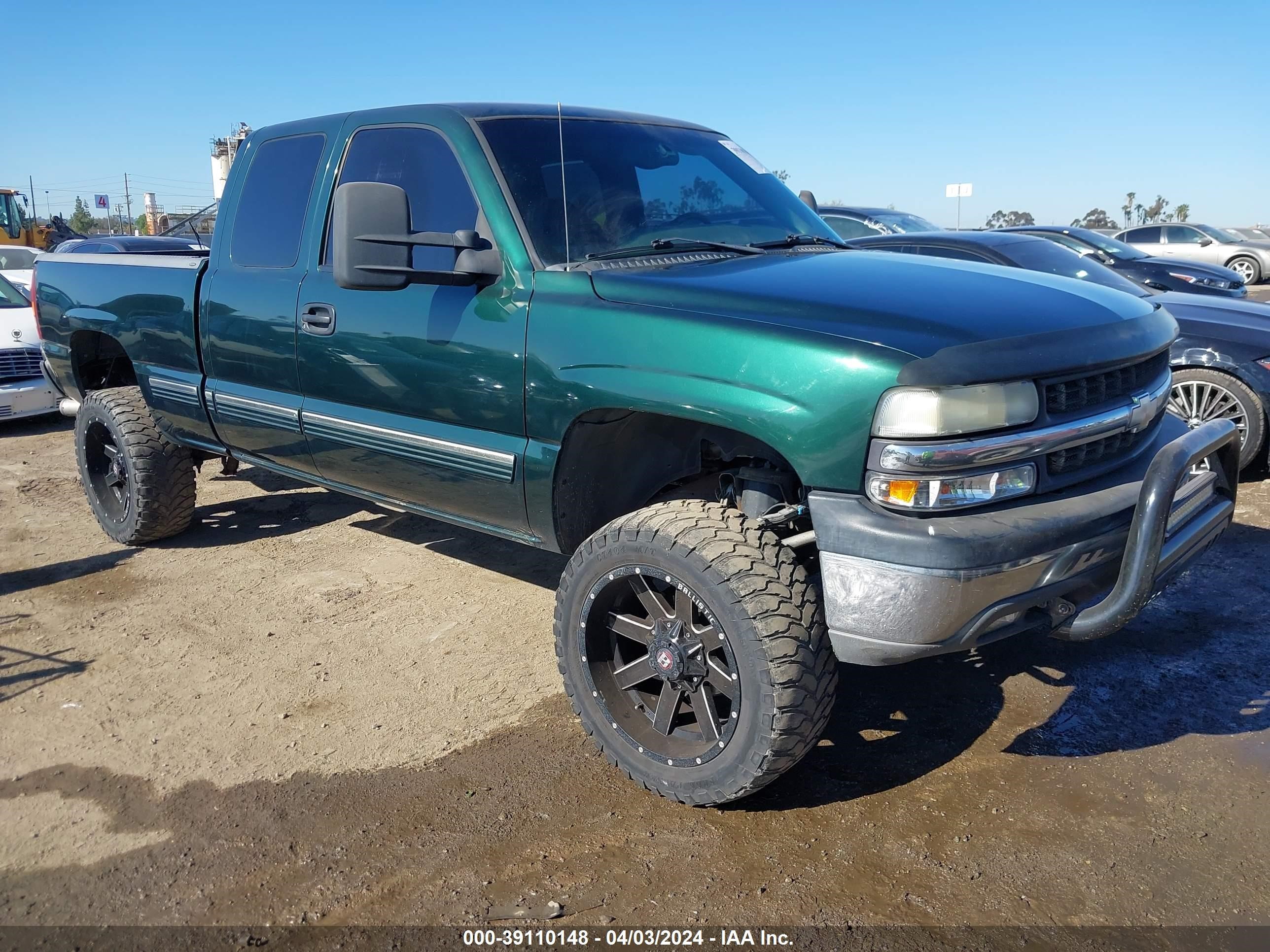 CHEVROLET SILVERADO 2001 2gcec19t111201413