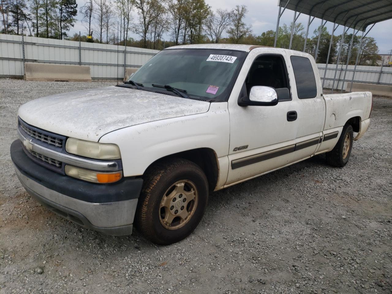 CHEVROLET SILVERADO 2001 2gcec19t111366636