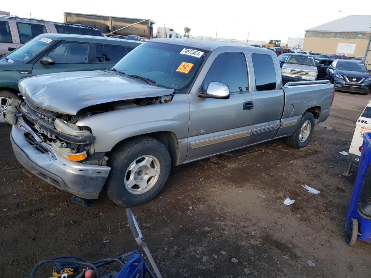 CHEVROLET SILVERADO 2002 2gcec19t121217046