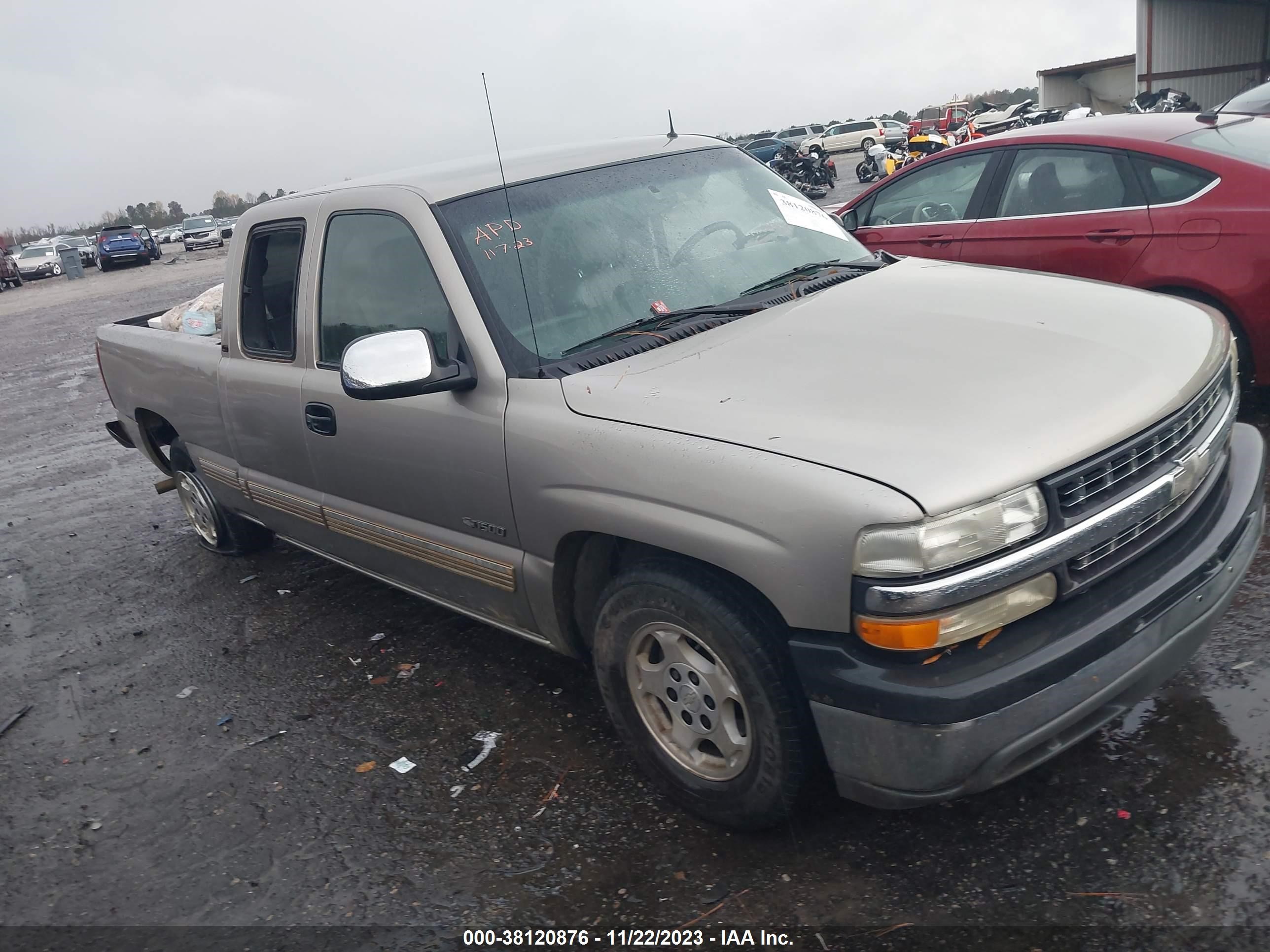 CHEVROLET SILVERADO 2002 2gcec19t121261029