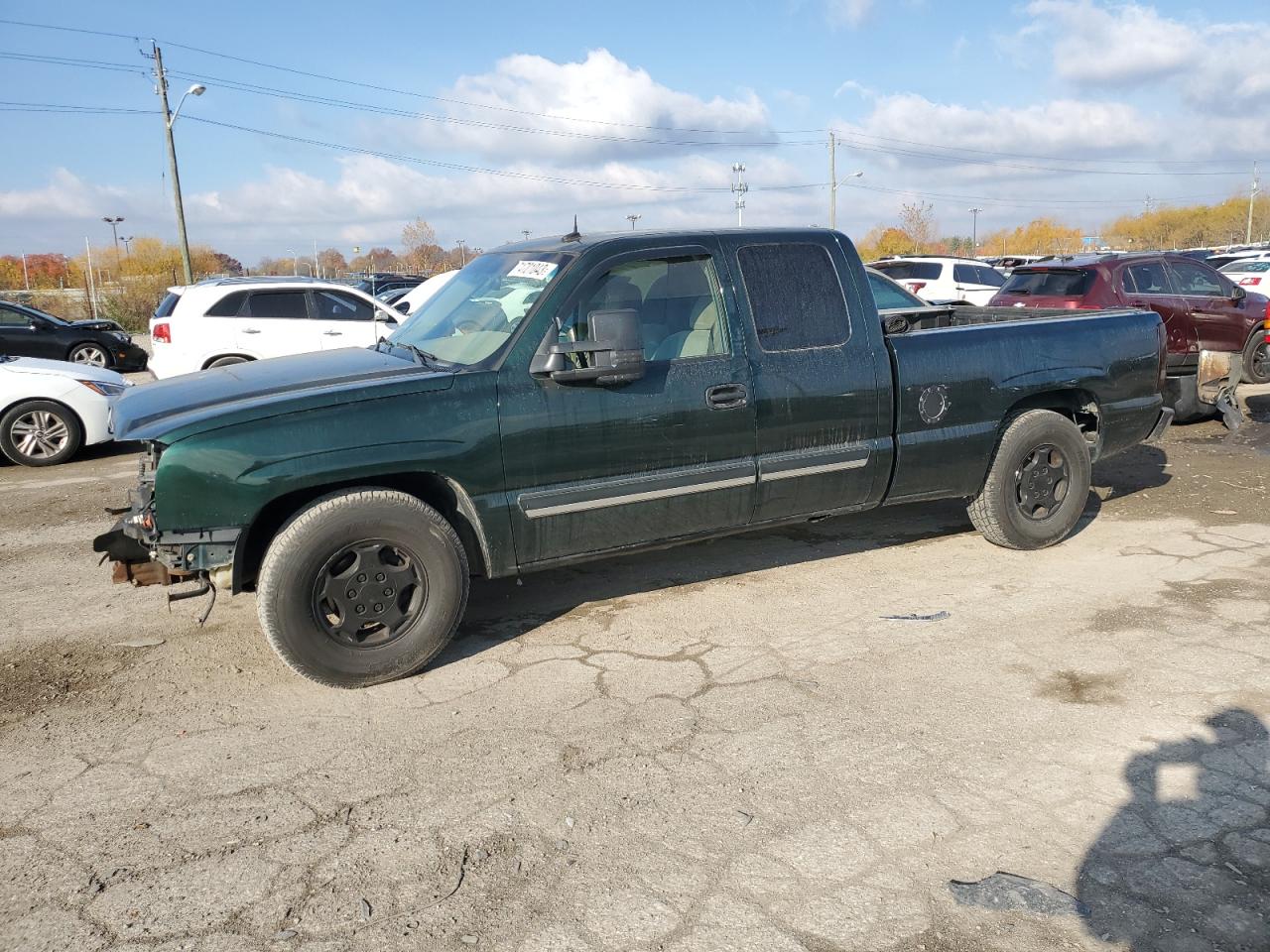 CHEVROLET SILVERADO 2004 2gcec19t141181118