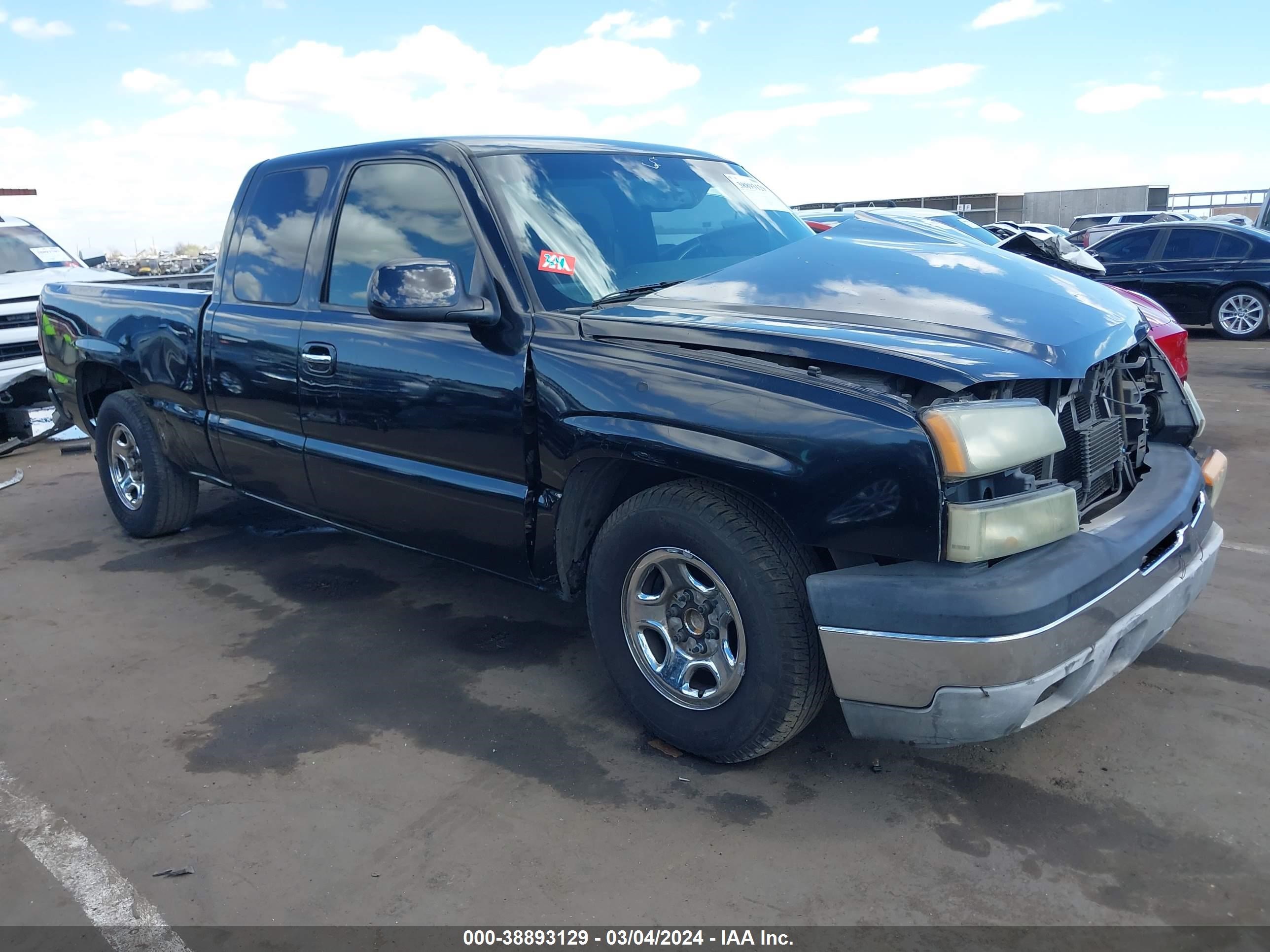 CHEVROLET SILVERADO 2004 2gcec19t141259834