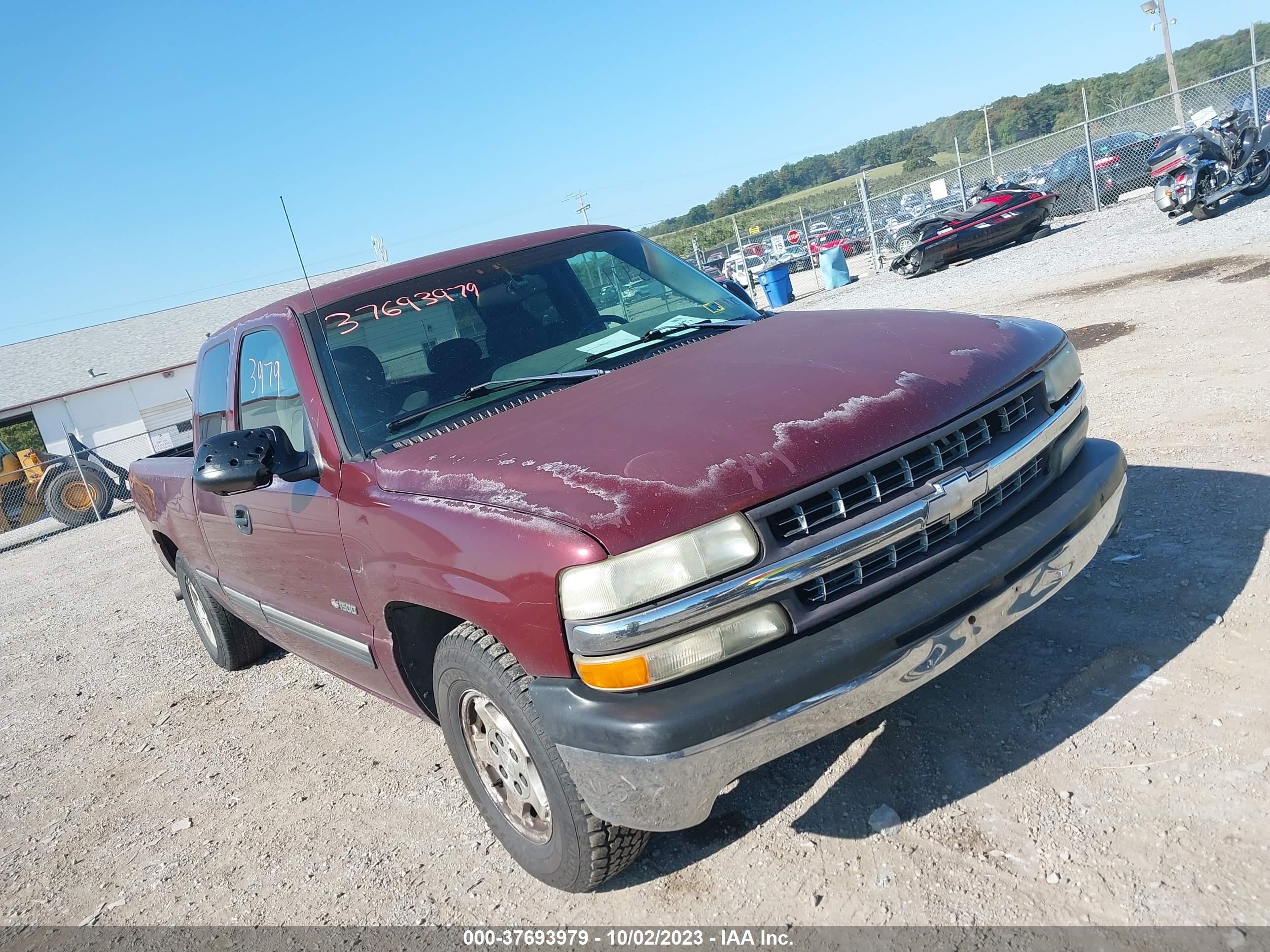 CHEVROLET SILVERADO 1999 2gcec19t1x1214526