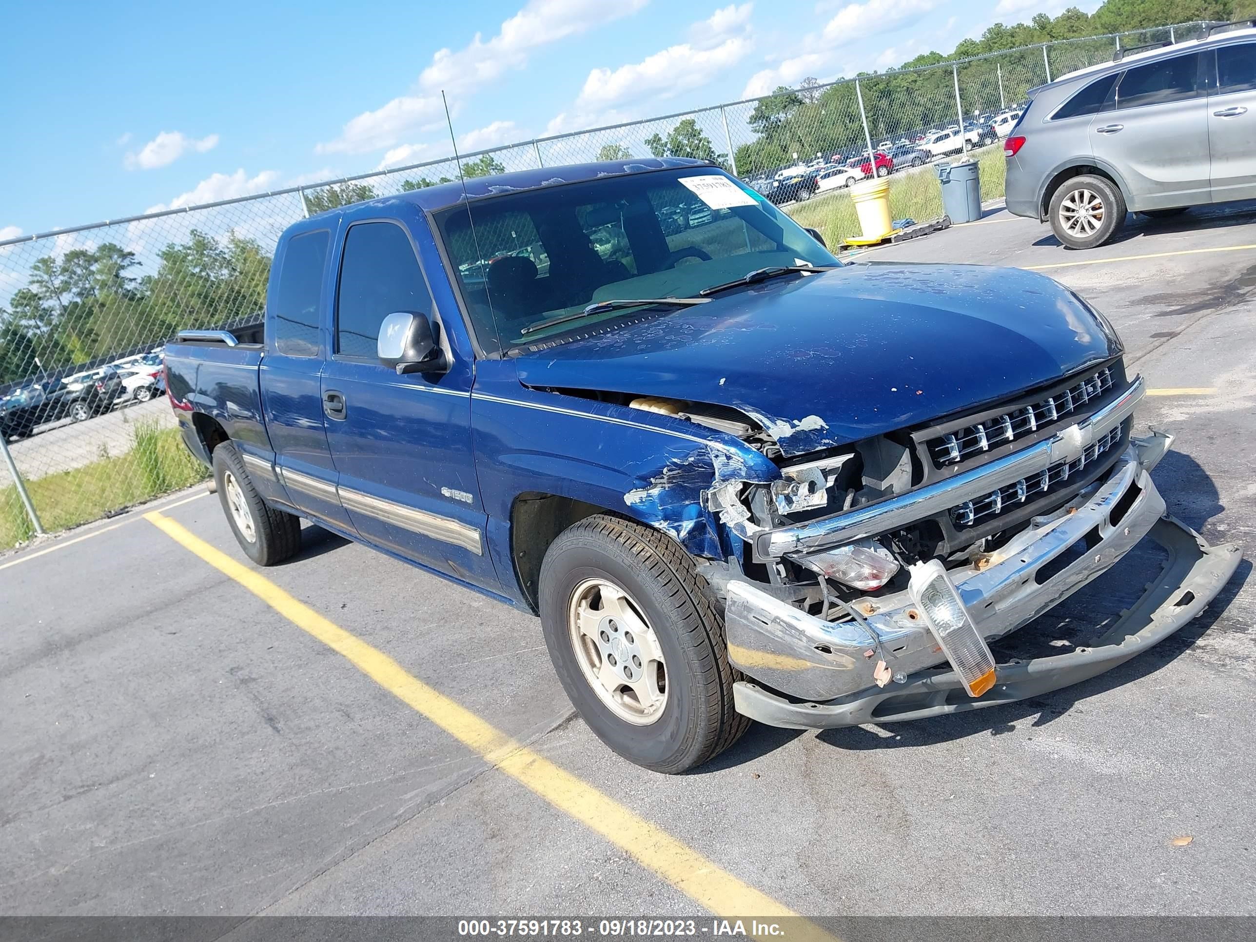 CHEVROLET SILVERADO 2000 2gcec19t1y1334831