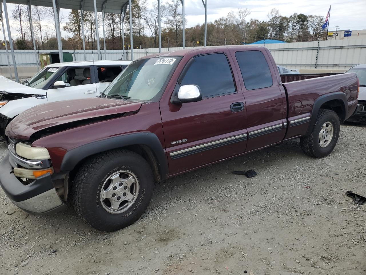 CHEVROLET SILVERADO 2000 2gcec19t1y1392079