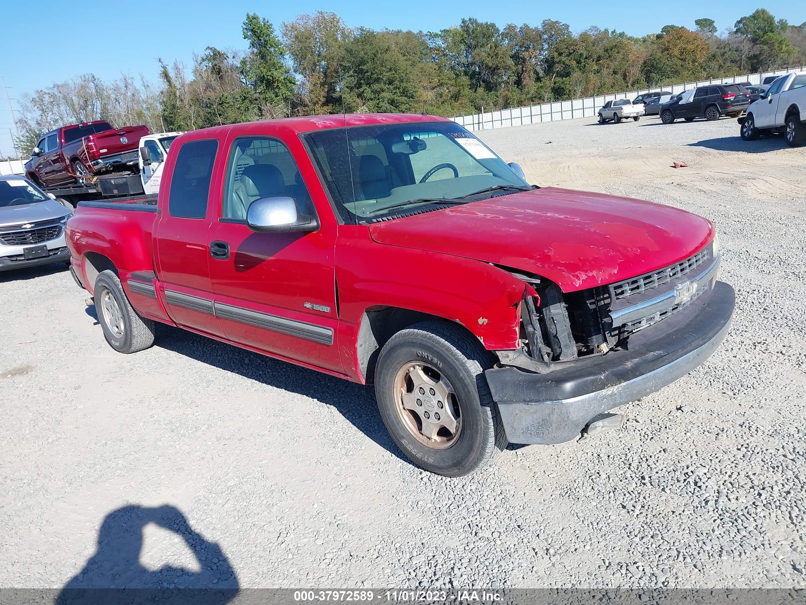 CHEVROLET SILVERADO 2001 2gcec19t311215538