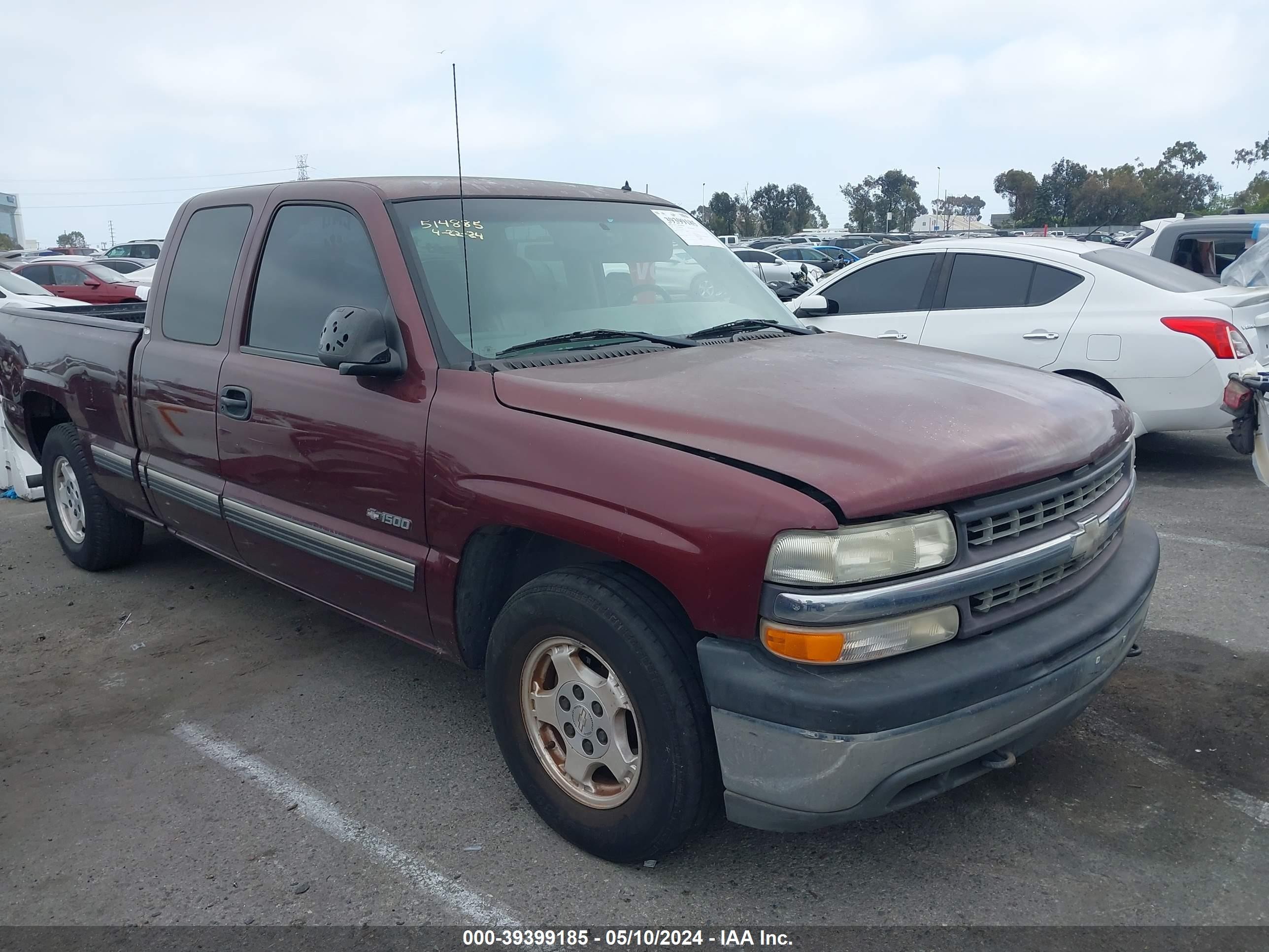 CHEVROLET SILVERADO 2001 2gcec19t311222327