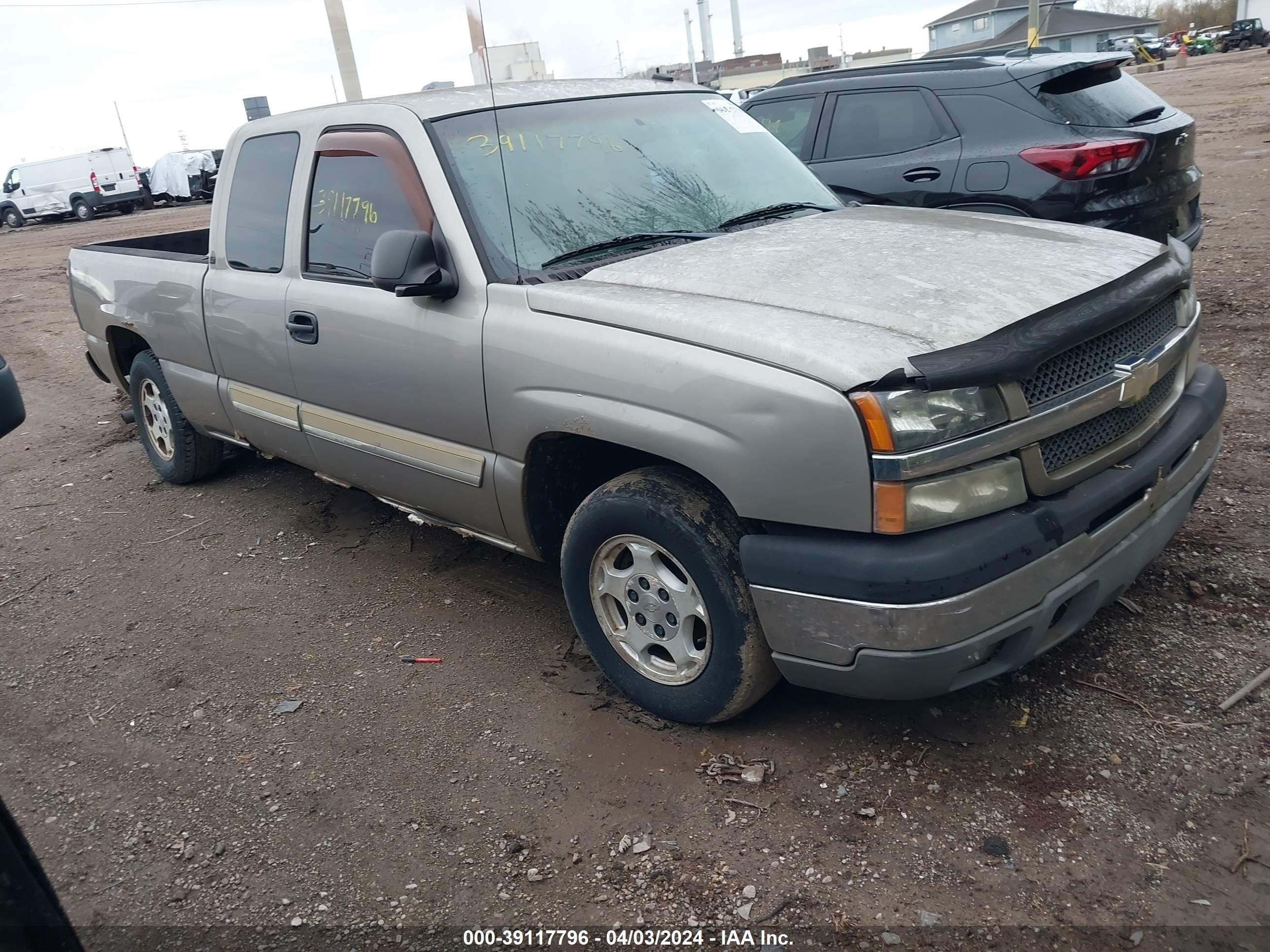 CHEVROLET SILVERADO 2003 2gcec19t331238613