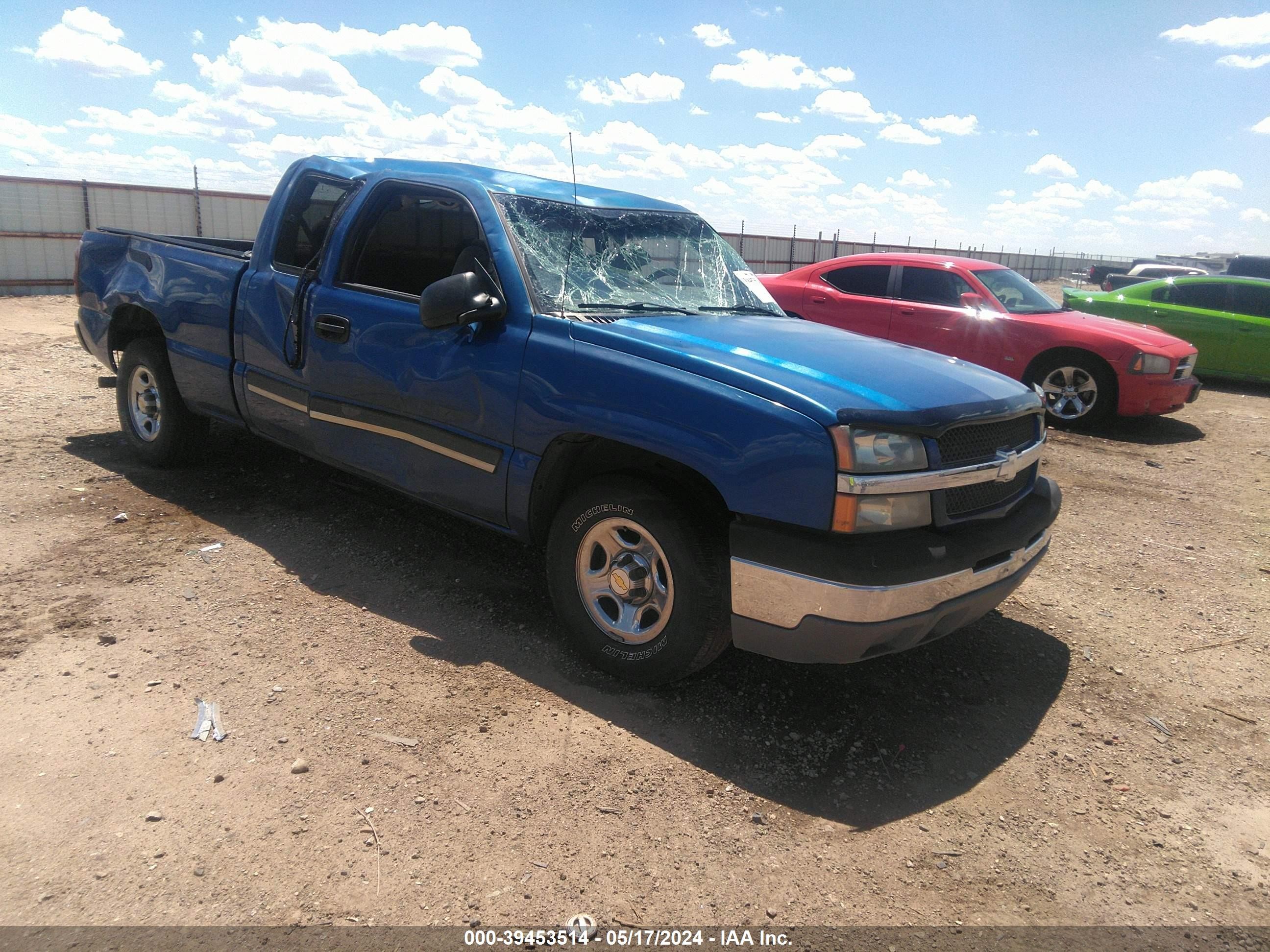 CHEVROLET SILVERADO 2004 2gcec19t341154891