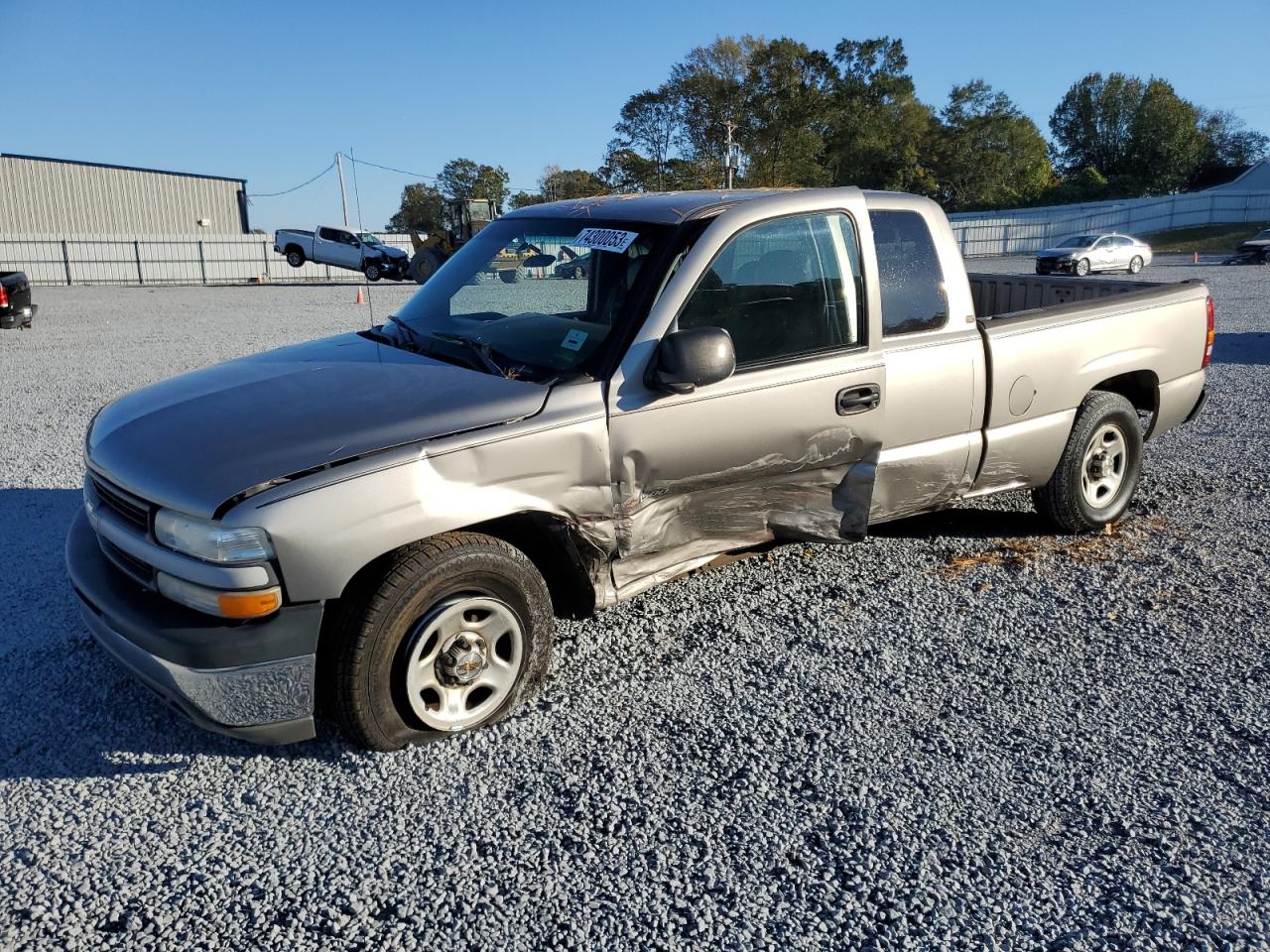 CHEVROLET SILVERADO 2001 2gcec19t411124018